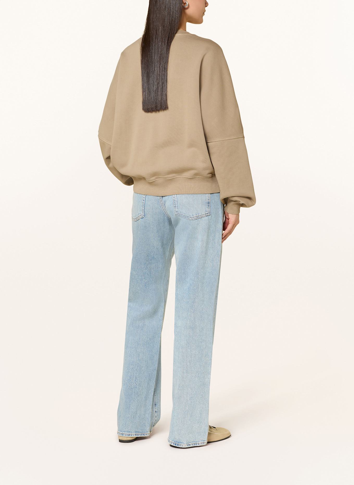 DRYKORN Sweatshirt ASTERA: HELLBRAUN
