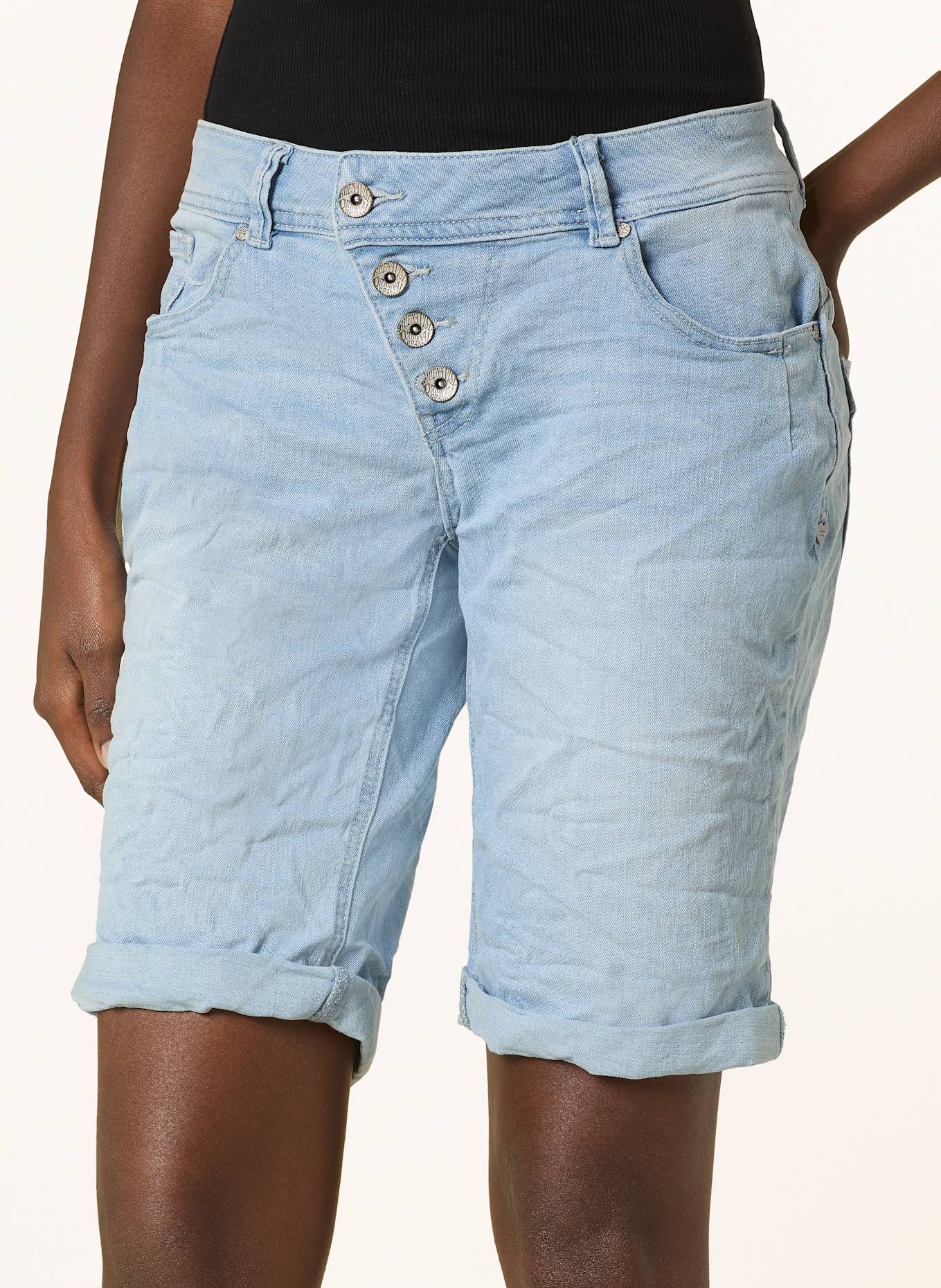 Buena Vista Szorty jeansowe MALIBU: 5258 light stone