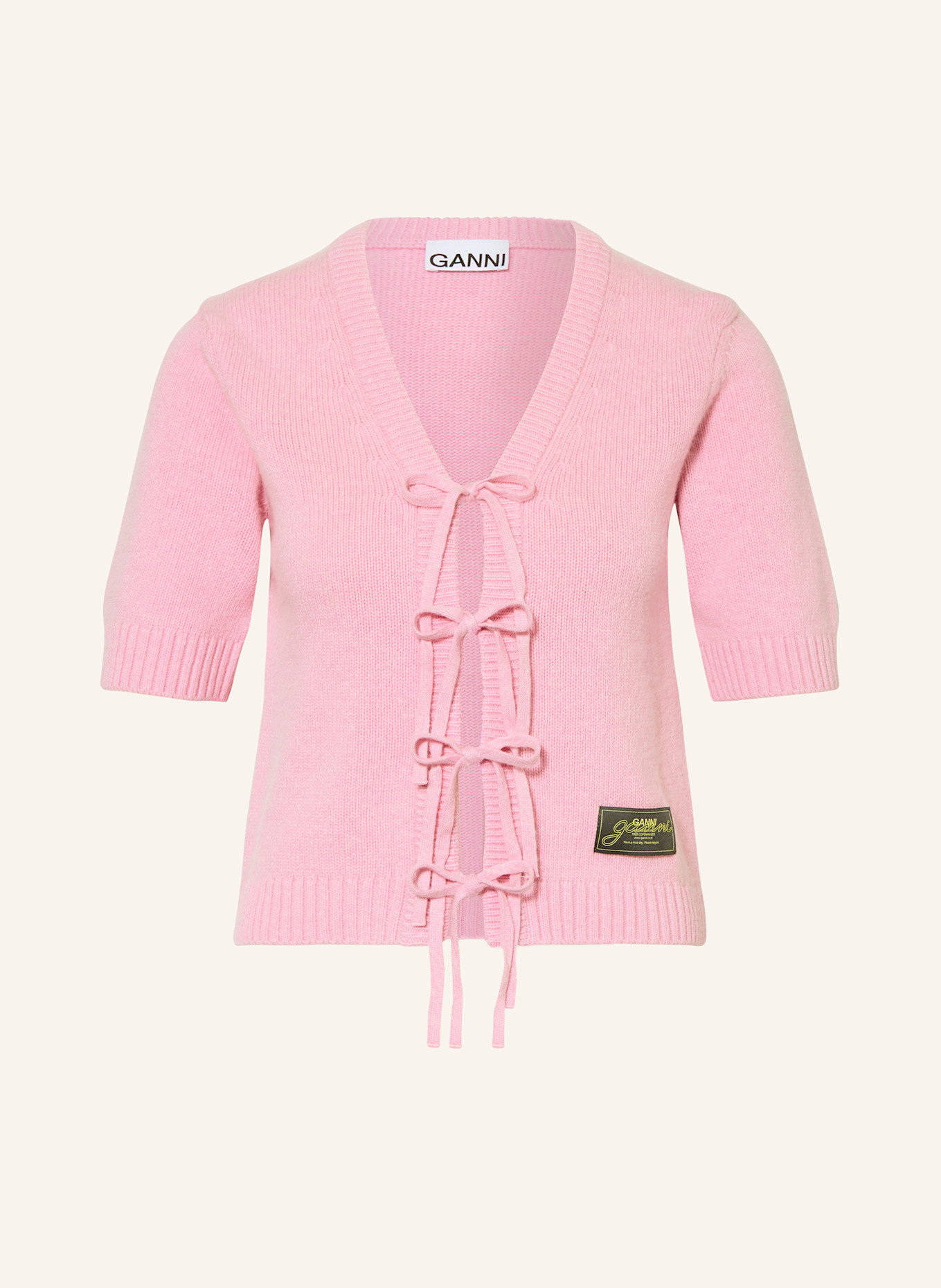 GANNI Strickhülle FUTURE, Farbe: ROSA (Bild 1)