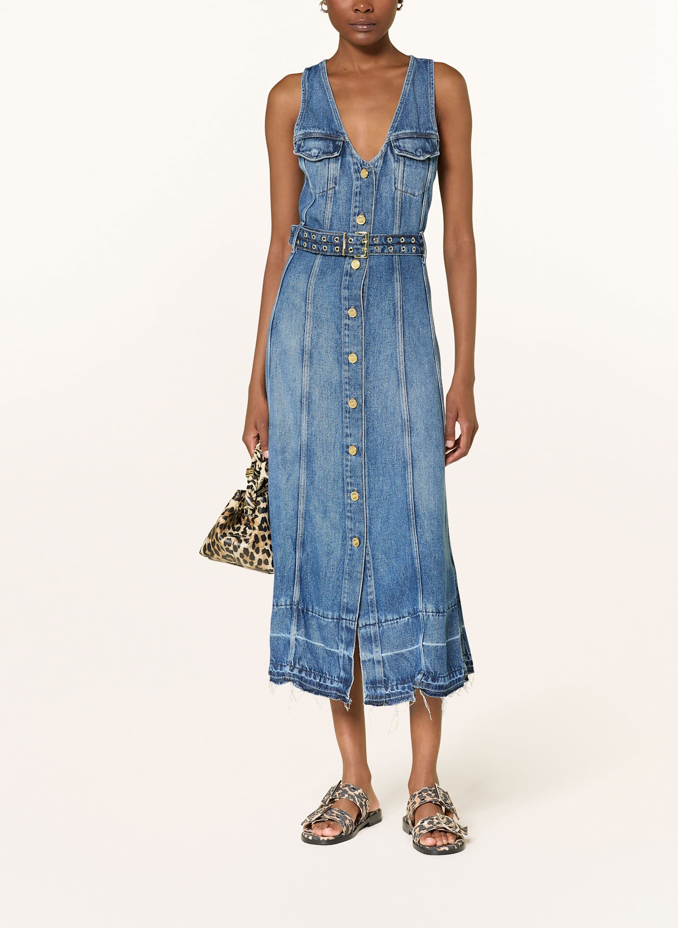 GANNI Jeanskleid: BLAU