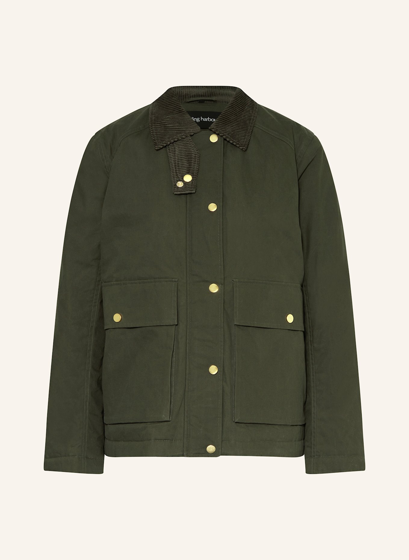 darling harbour Fieldjacket: OLIVE