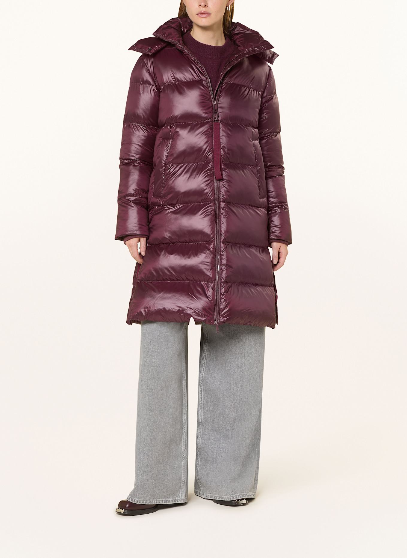 darling harbour Steppmantel: BORDEAUX