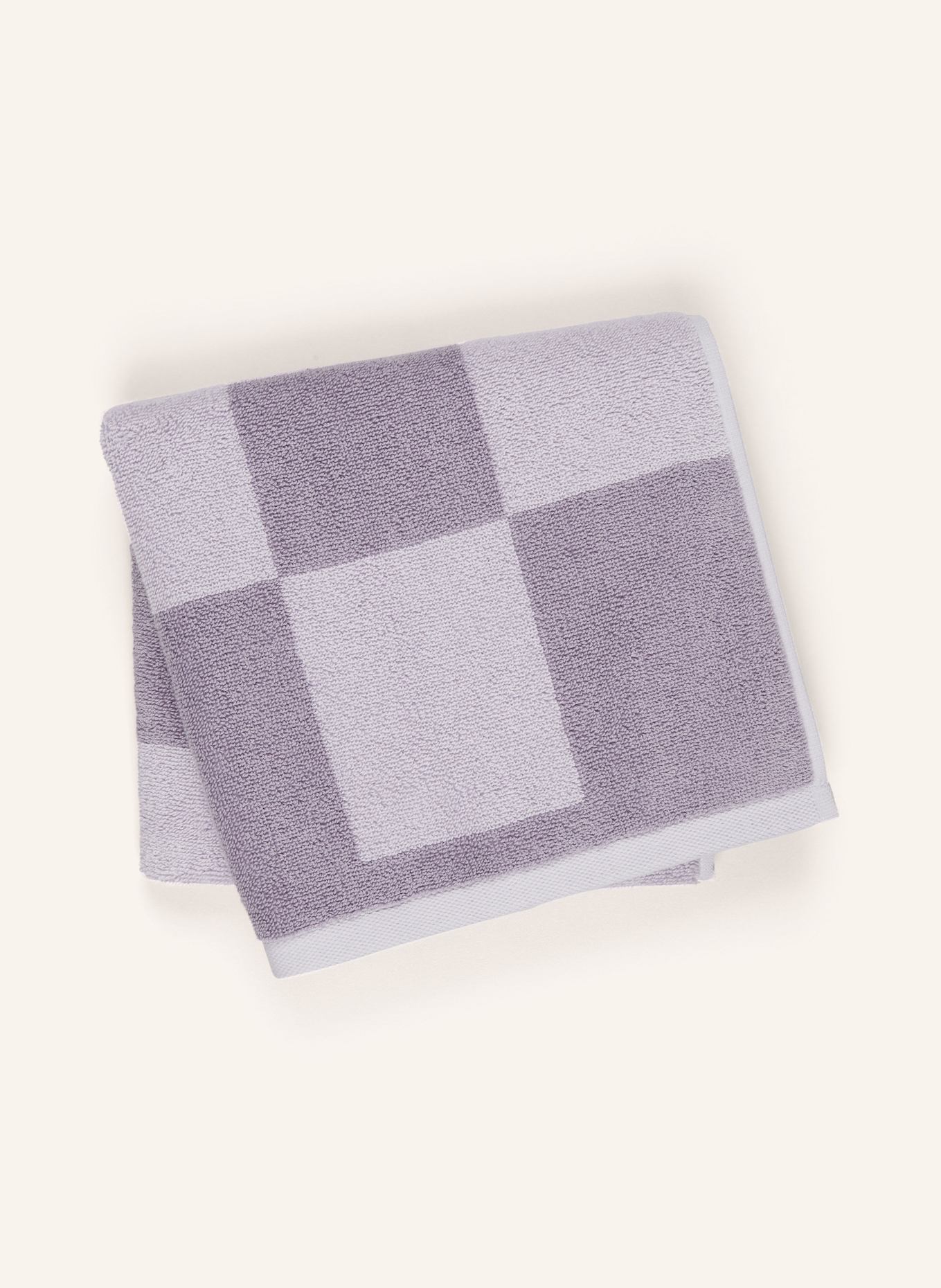 HAY Handtuch CHECK: HELLLILA / LILA