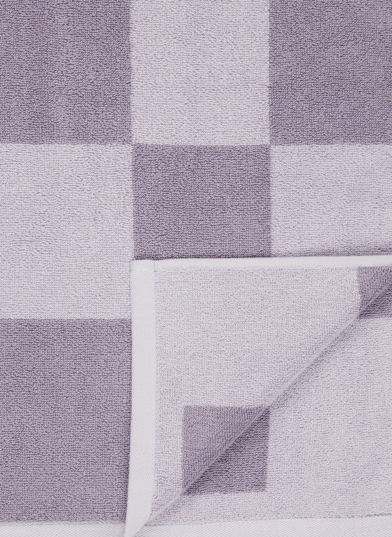 HAY Handtuch CHECK: HELLLILA / LILA