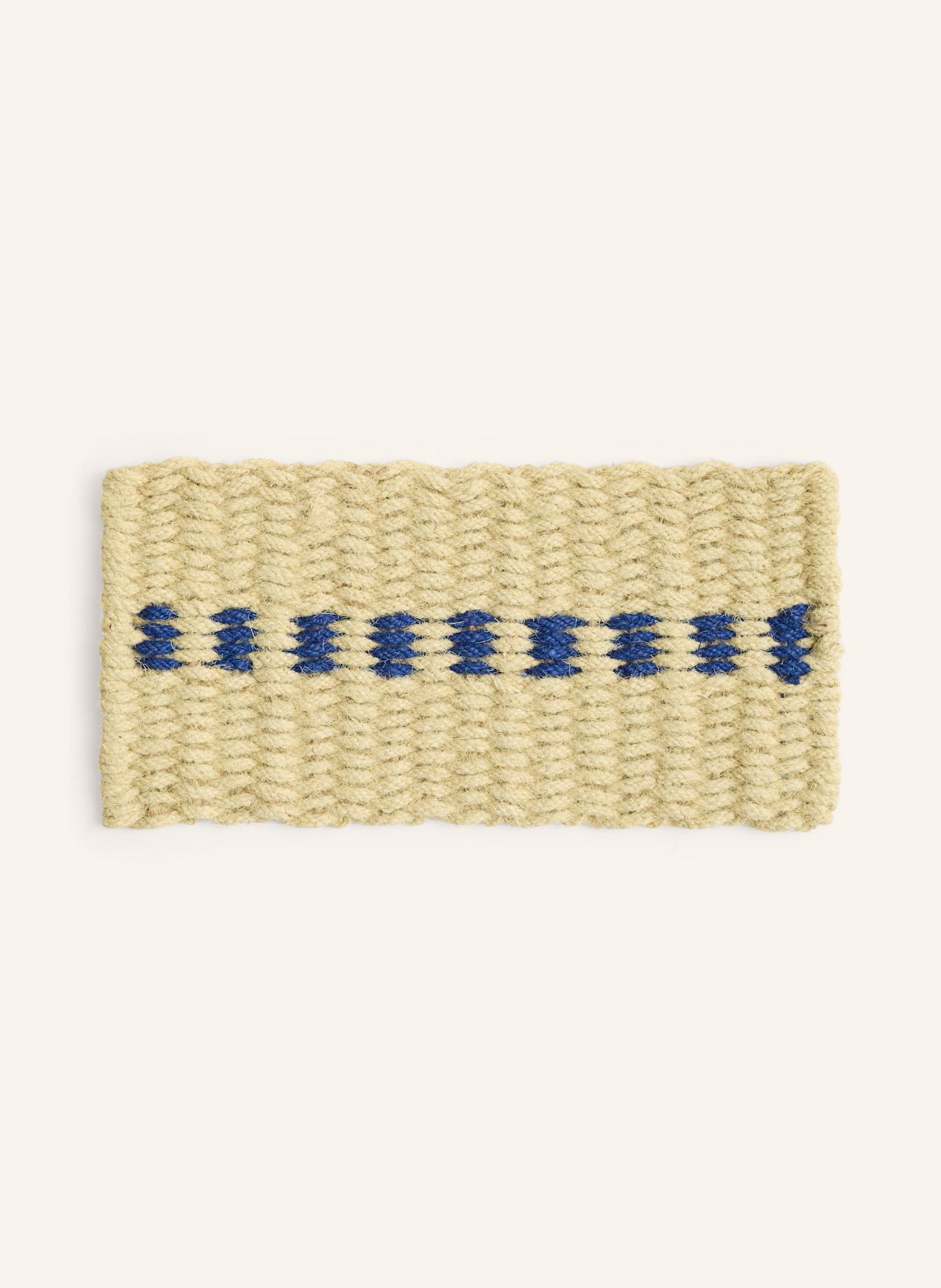 HAY Fußmatte: ECRU / DUNKELBLAU