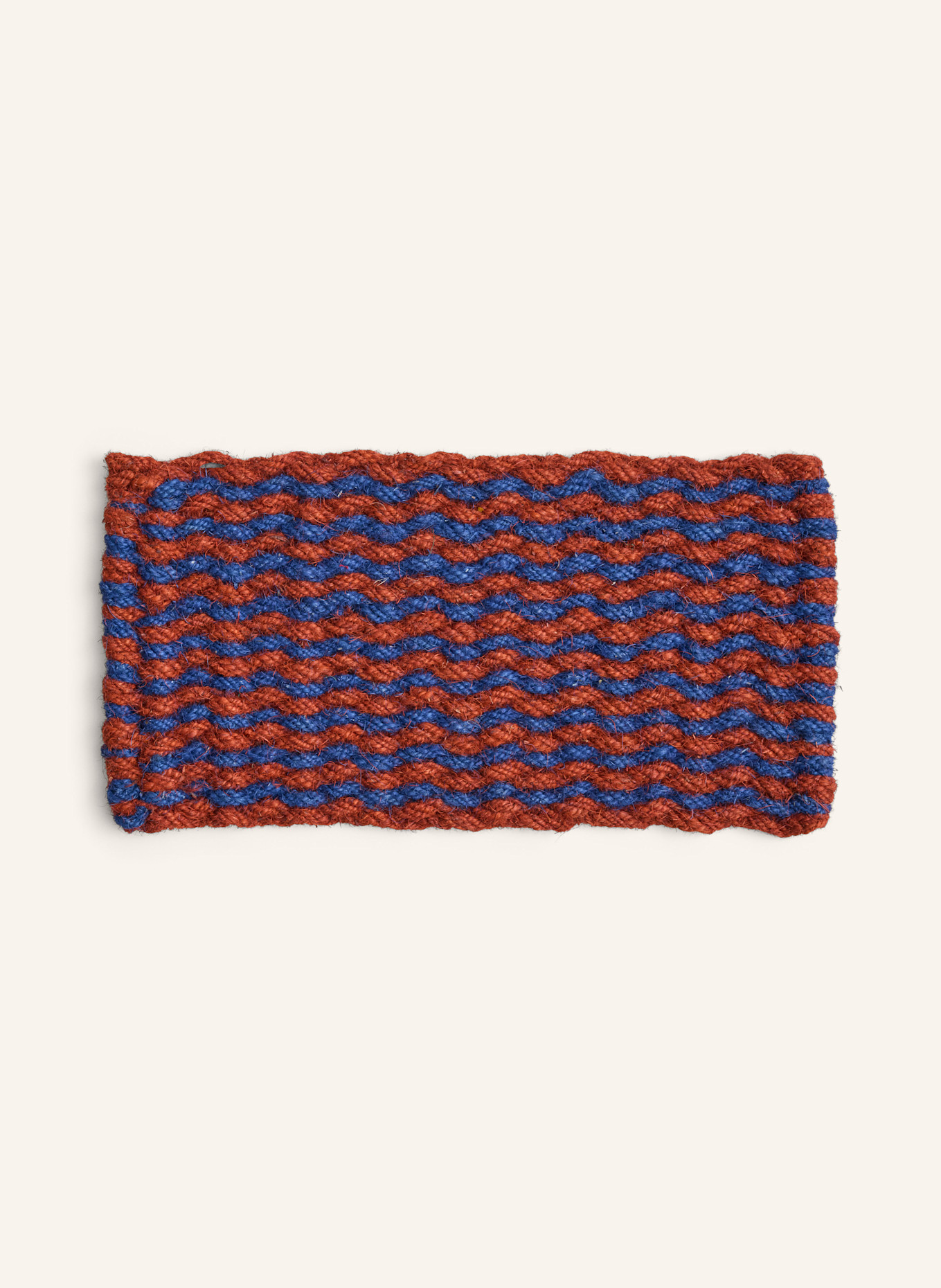 HAY Wycieraczka: NIEBIESKI / CIEMNOCZERWONY