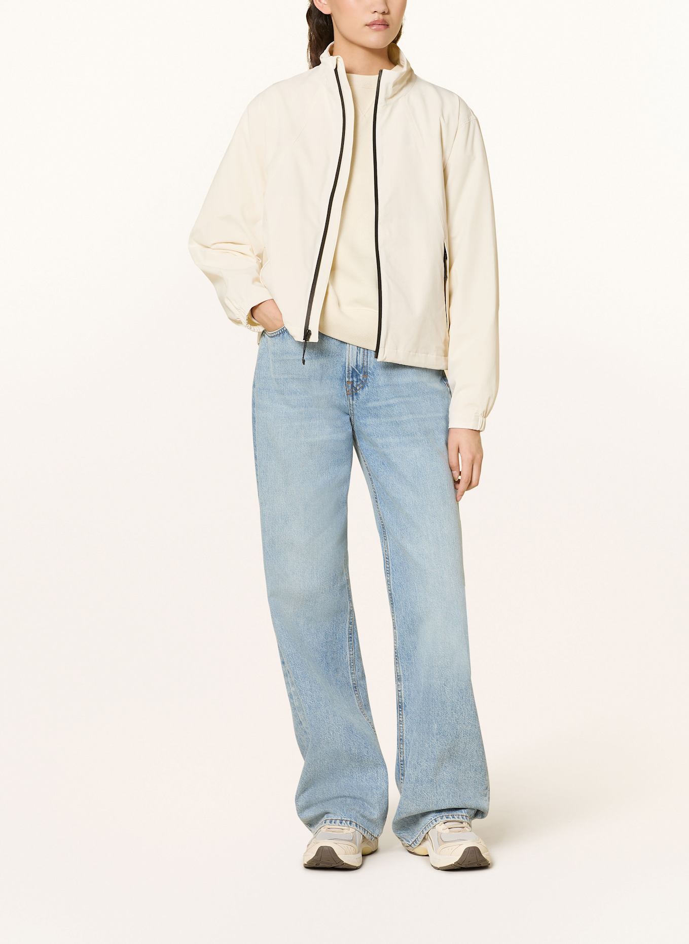 THE NORTH FACE Funktionsjacke NORTH DOME: CREME