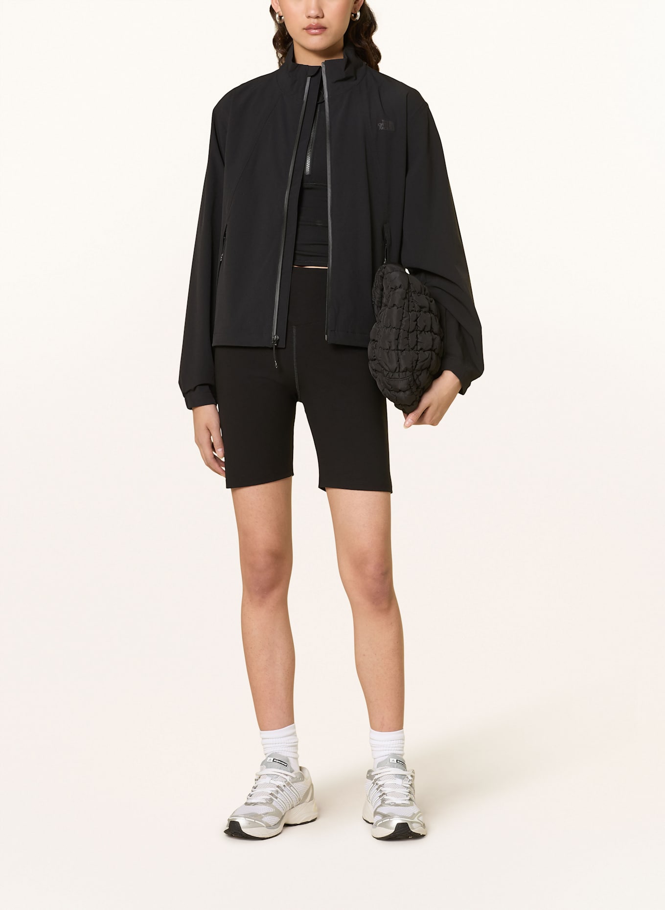 THE NORTH FACE Funktionsjacke NORTH DOME: SCHWARZ