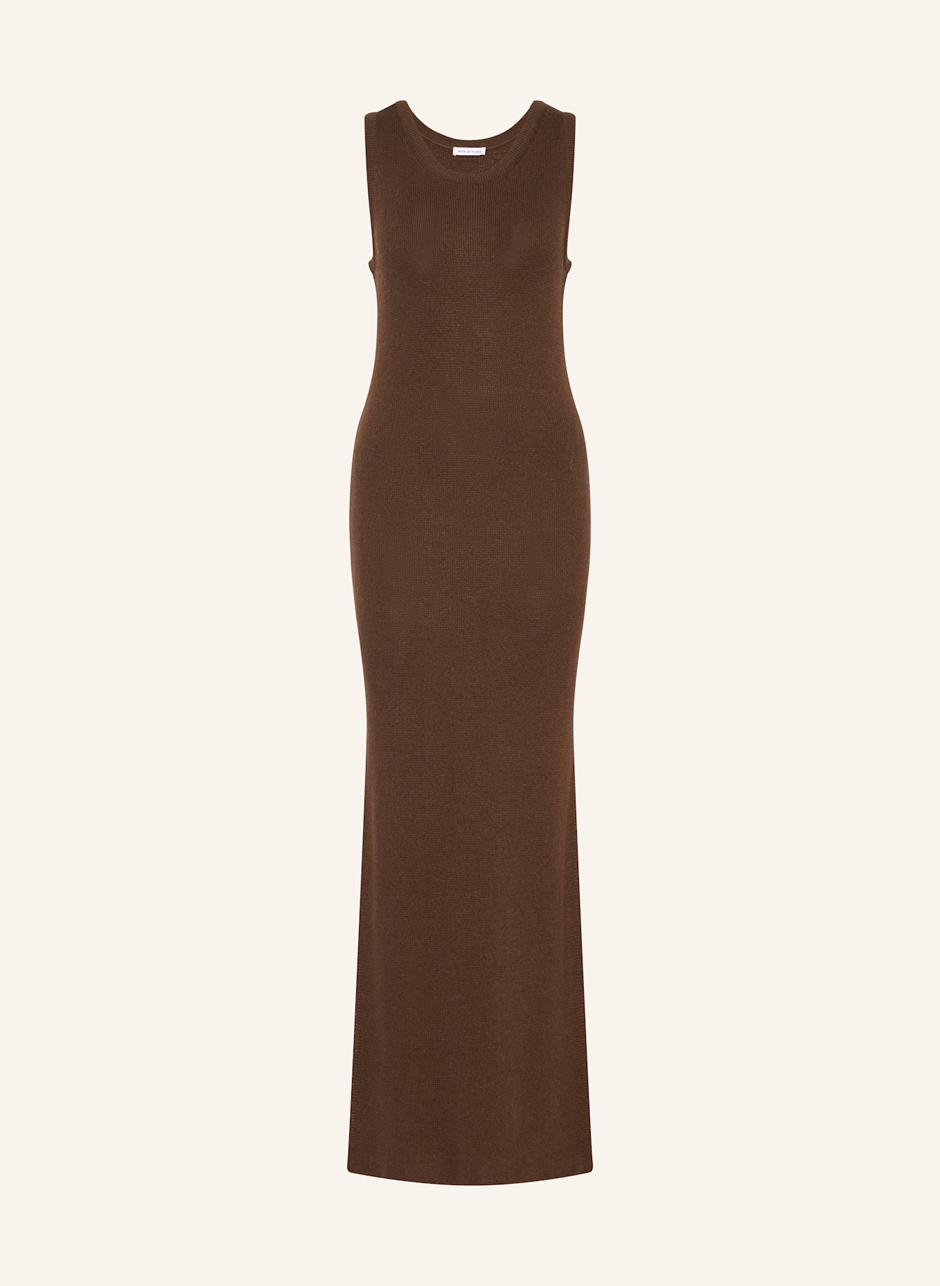 MRS & HUGS Strickkleid: BRAUN