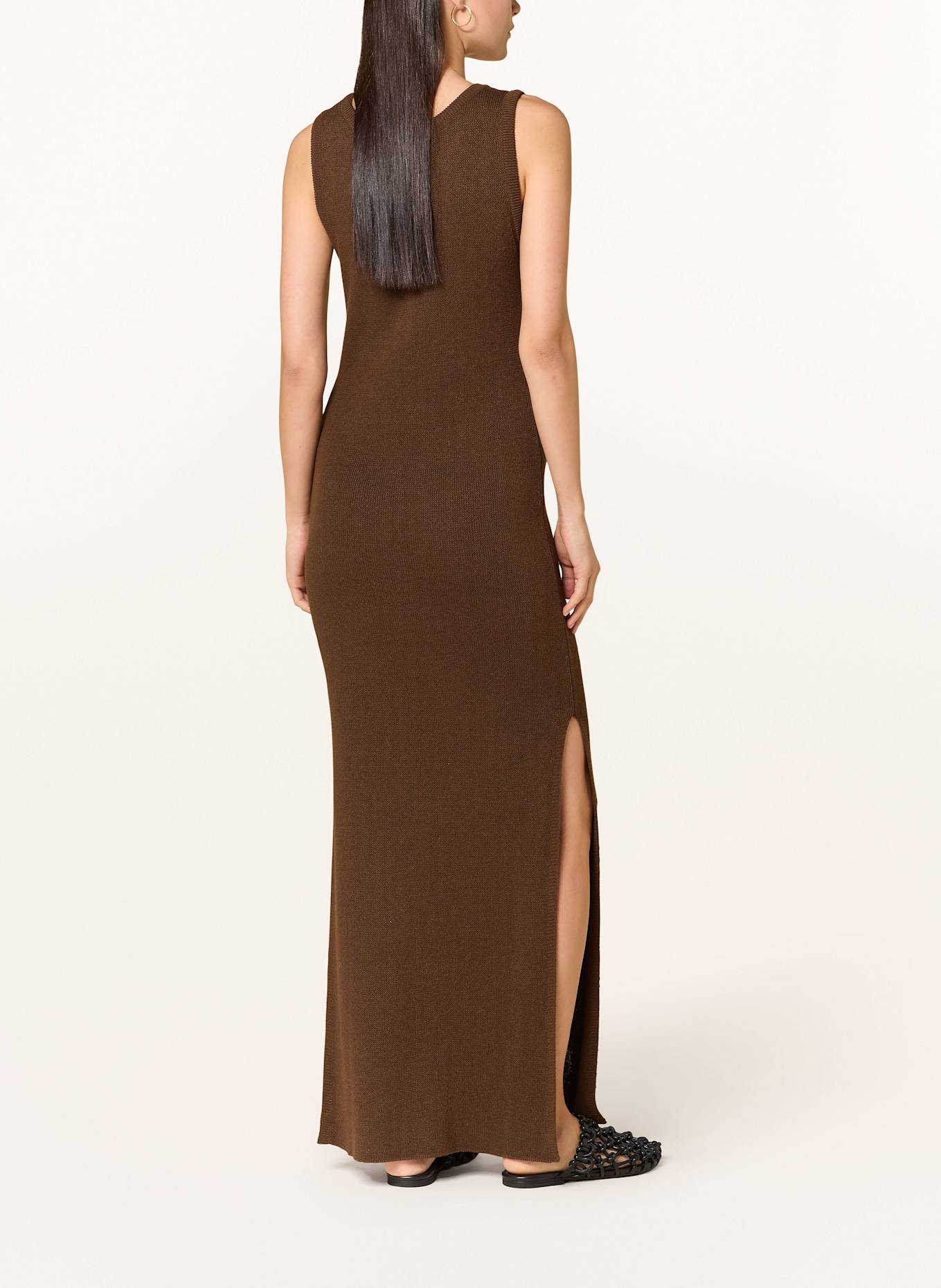 MRS & HUGS Strickkleid: BRAUN