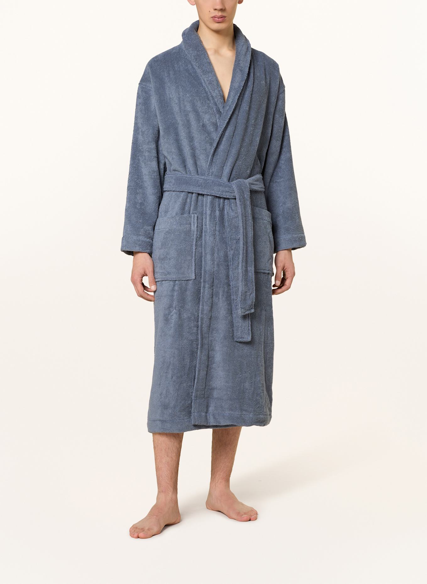 HAY Unisex-Bademantel MONO: GRAU
