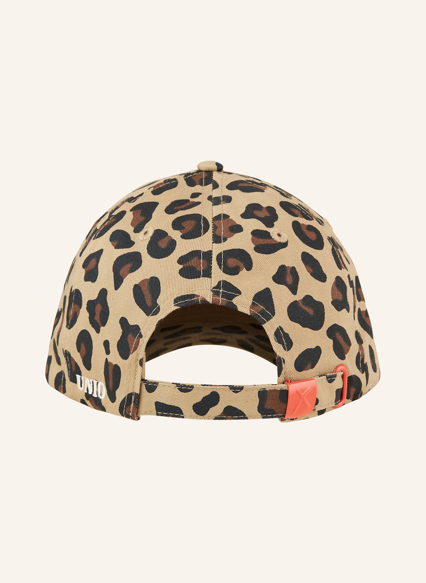 UNIO Cap KOBE: BRAUN / HELLBRAUN / ROT