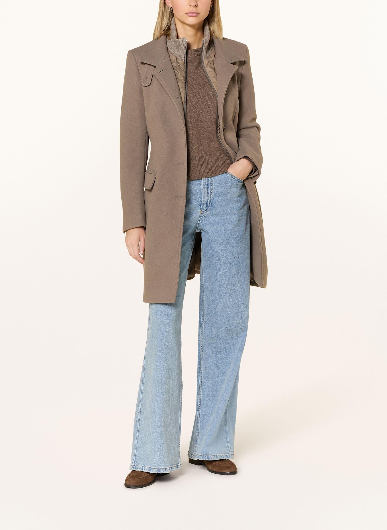 CINQUE Mantel CIASTRO: TAUPE