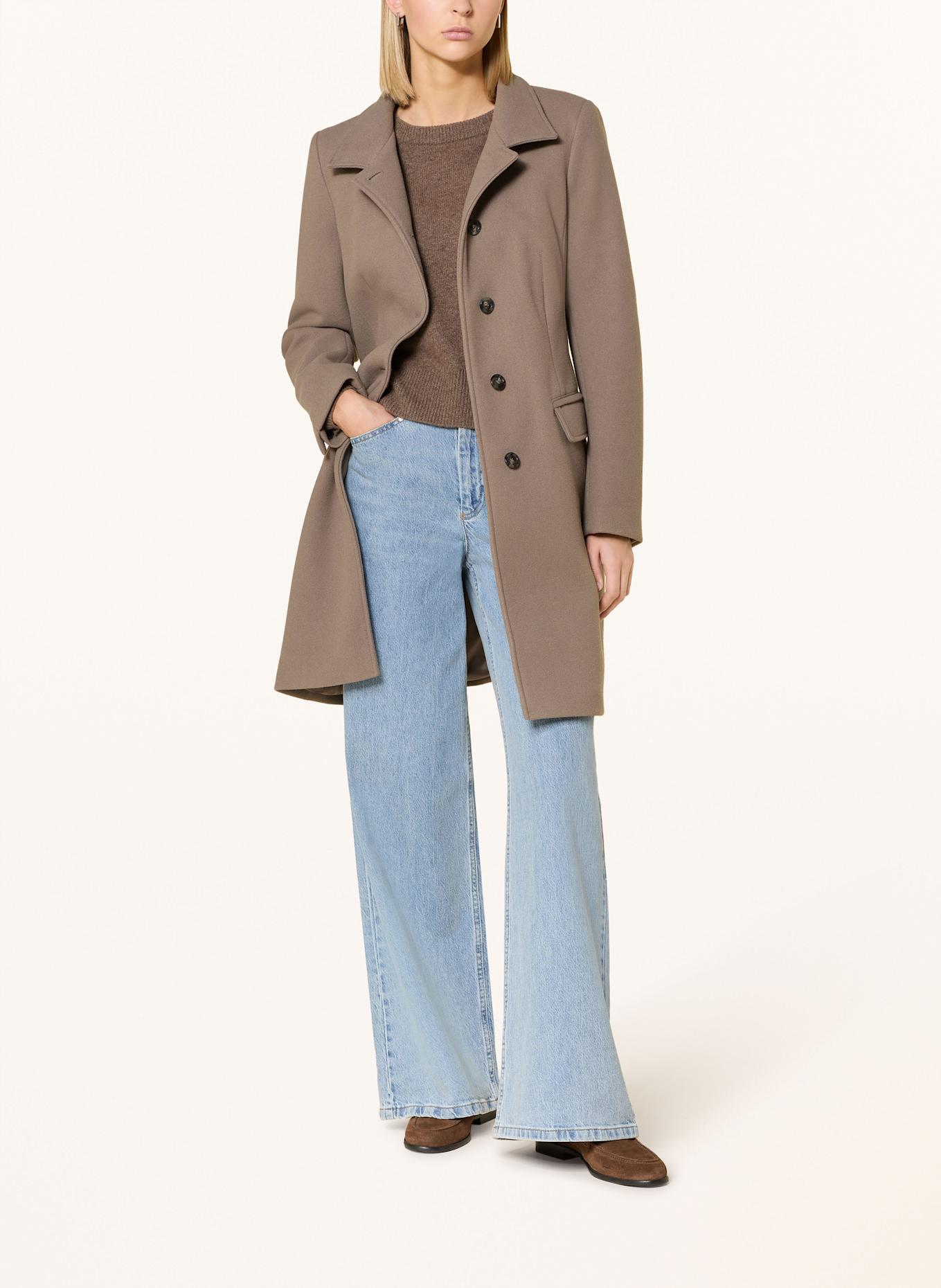 CINQUE Mantel CIASTRO: TAUPE