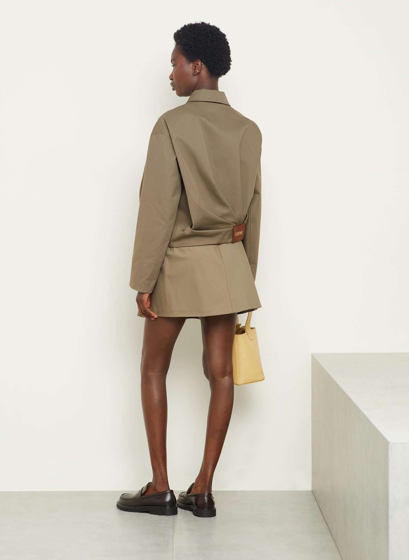 LOEWE Jacke: KHAKI