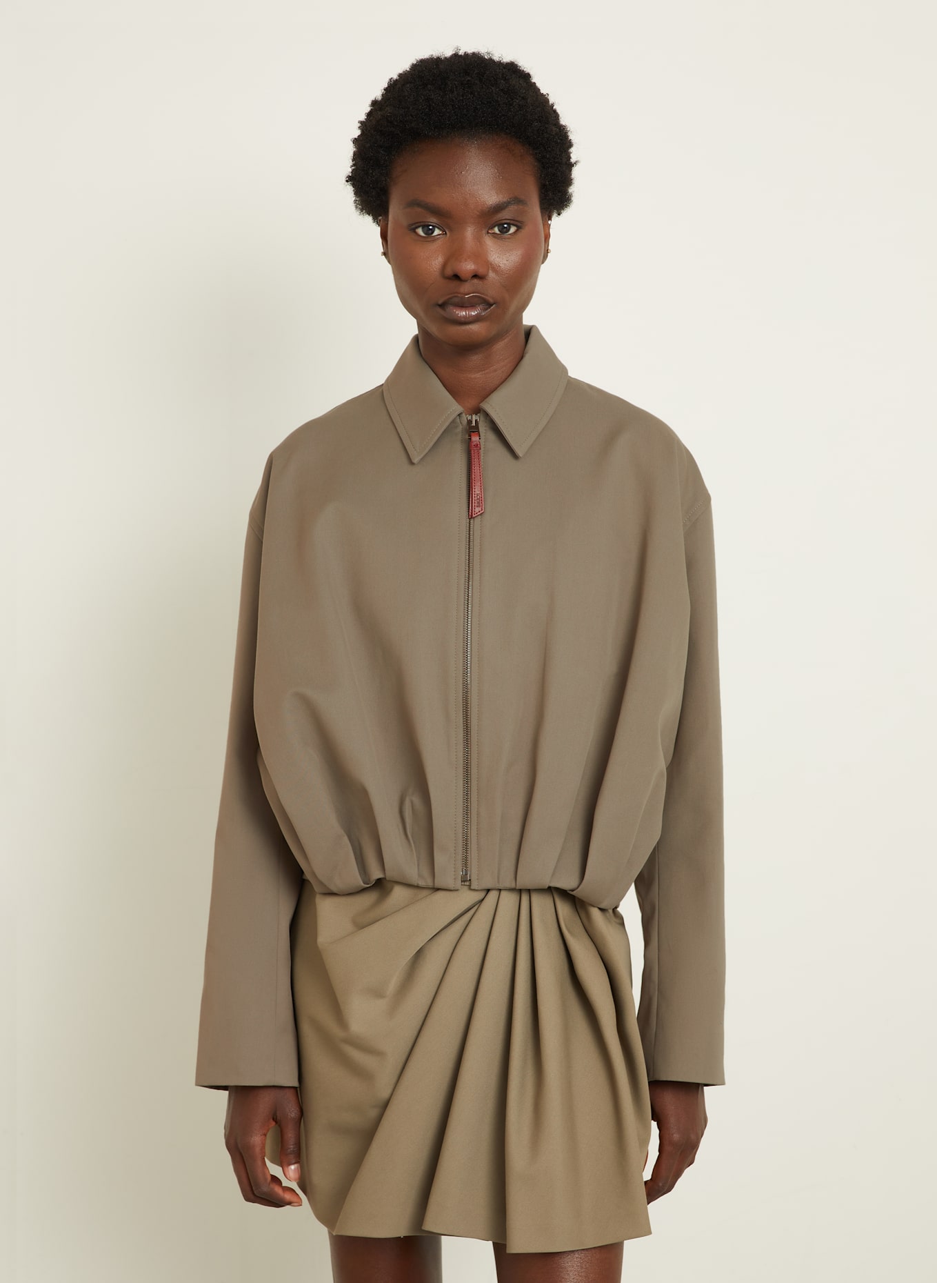 LOEWE Jacke: KHAKI
