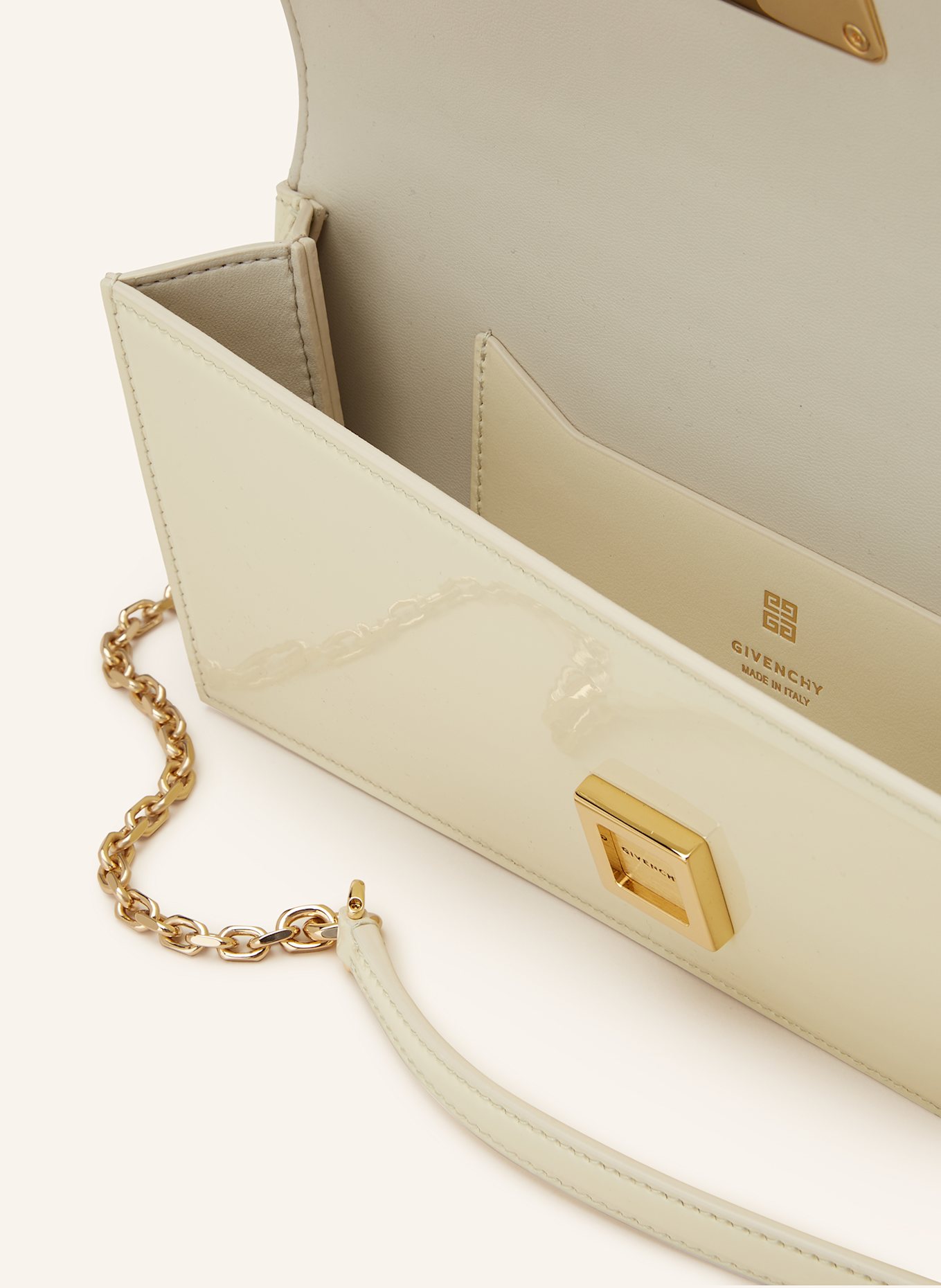 GIVENCHY Schultertasche 4G LIQUID: ECRU