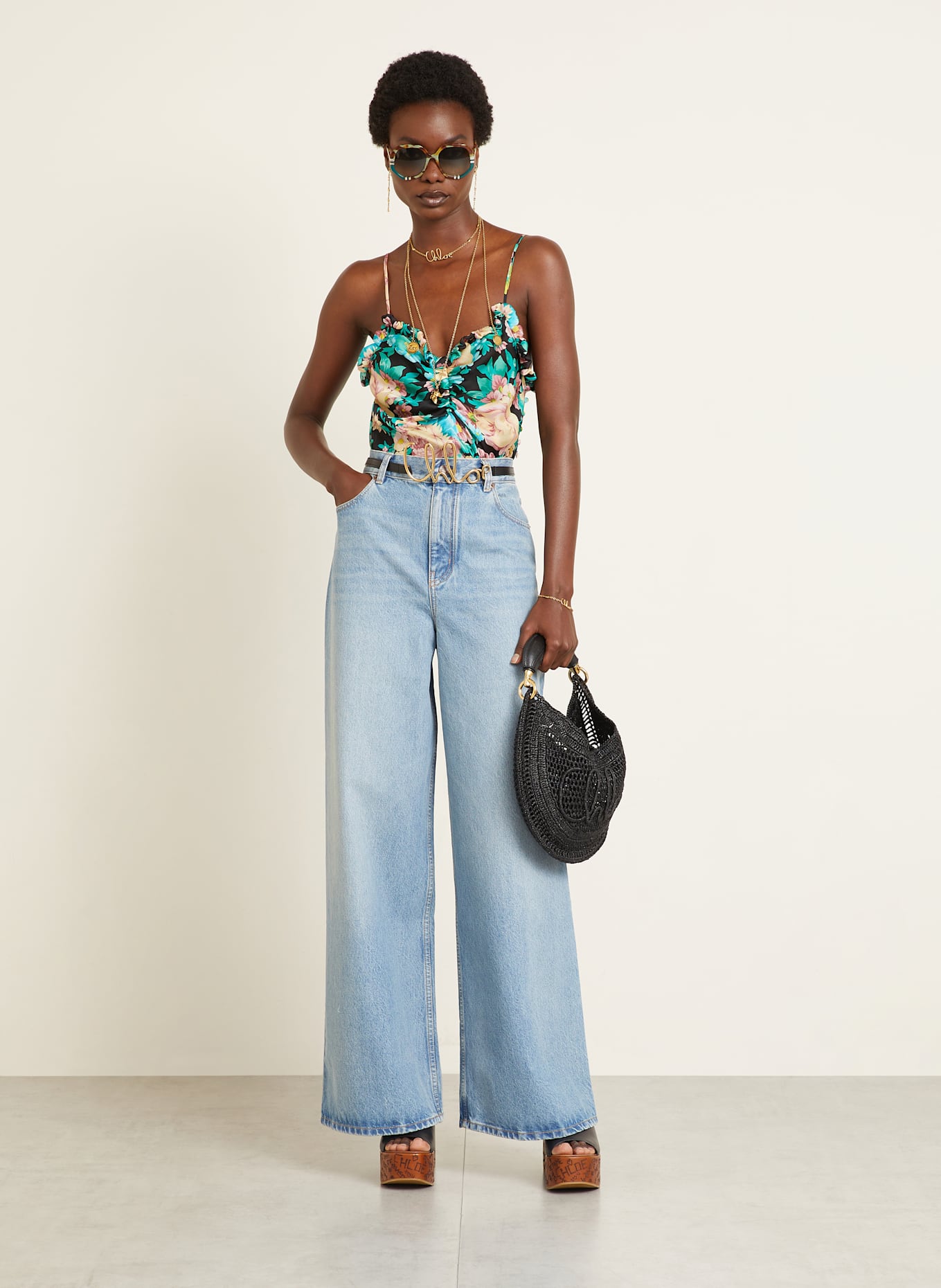 Chloé Torebka SUMMER BANANA: BLACK