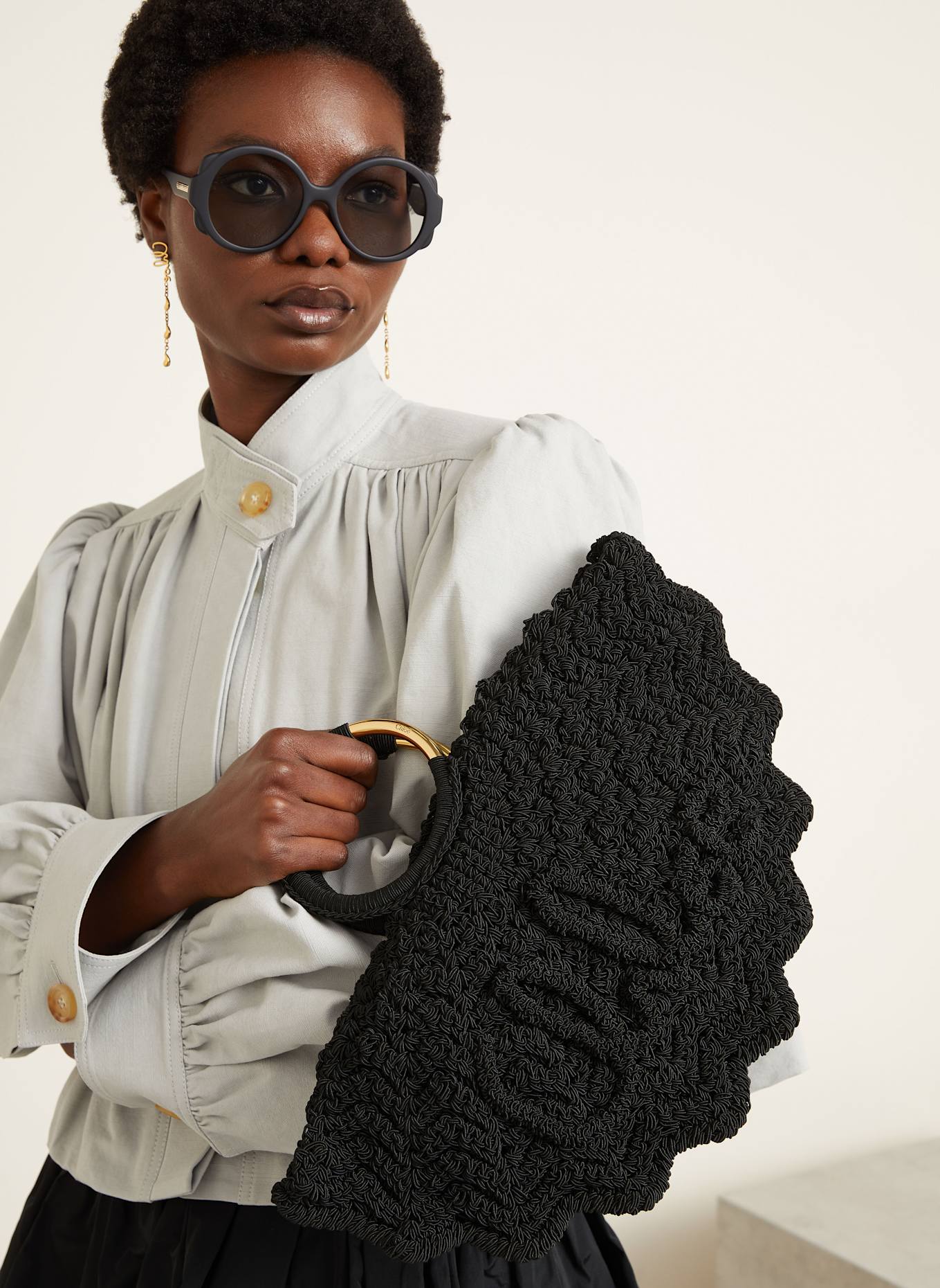 Chloé Handtasche BRACELET PARAVENT: BLACK