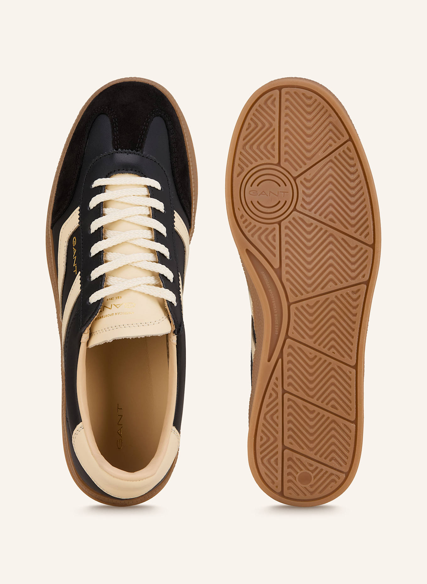 GANT Sneaker CUZIMA: SCHWARZ/ ECRU