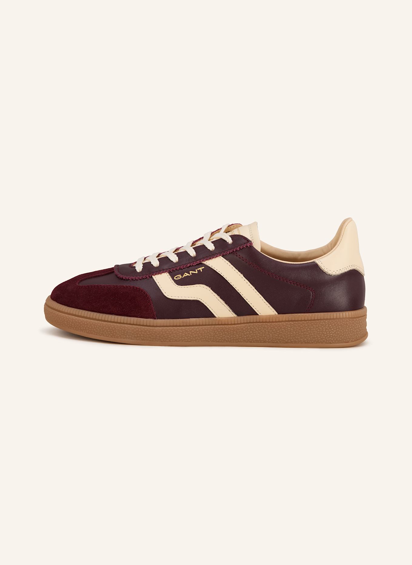 GANT Sneaker CUZIMA: DUNKELROT/ ECRU