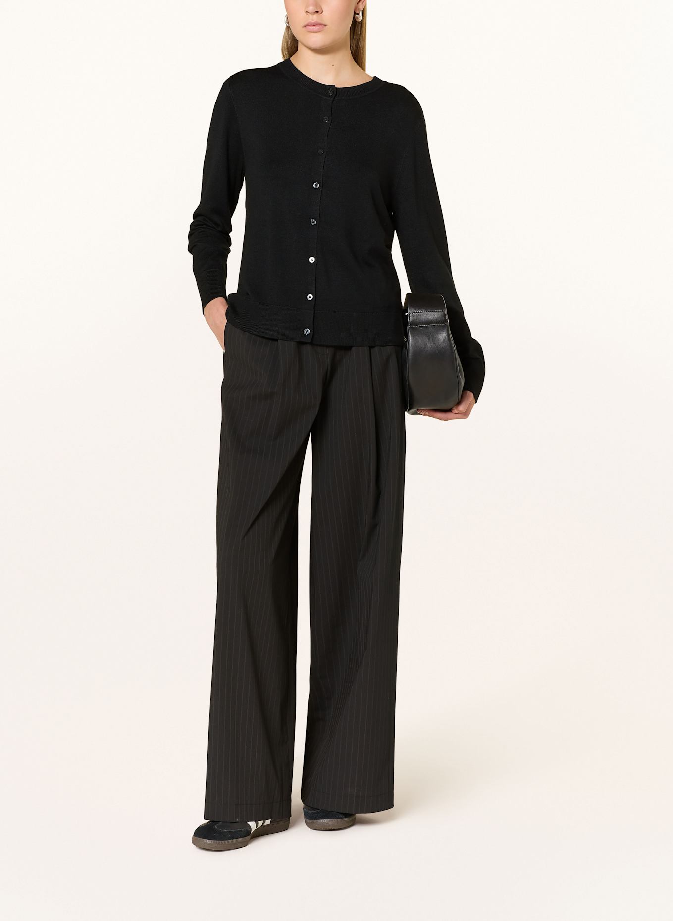 darling harbour Strickjacke: BLACK