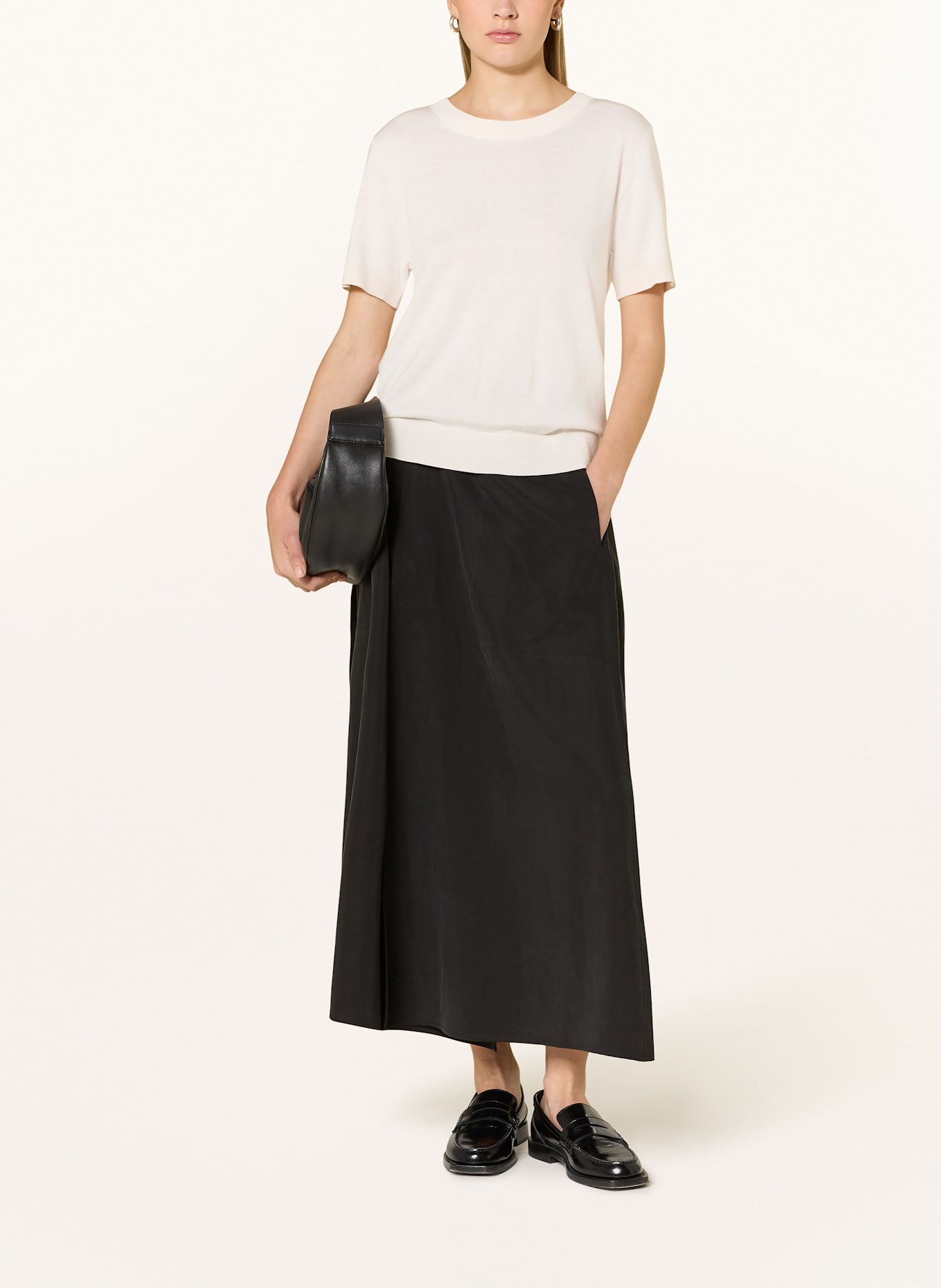 darling harbour Knit Agile shirt: ECRU