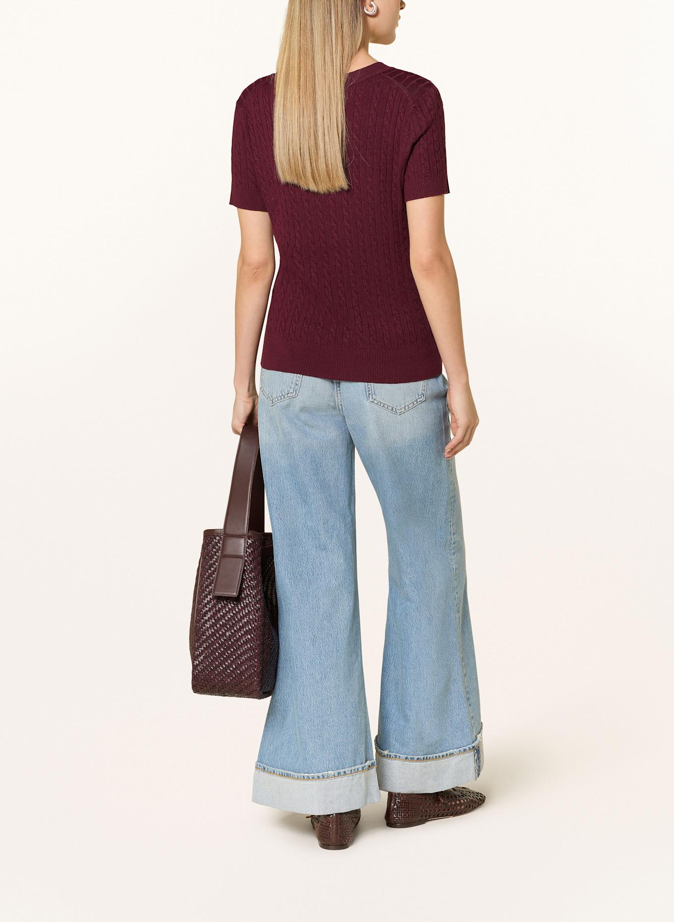 darling harbour Strickshirt: BORDEAUX