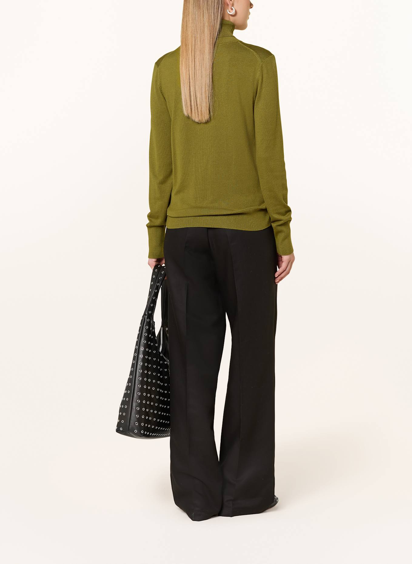 darling harbour Rollkragenpullover: OLIVE