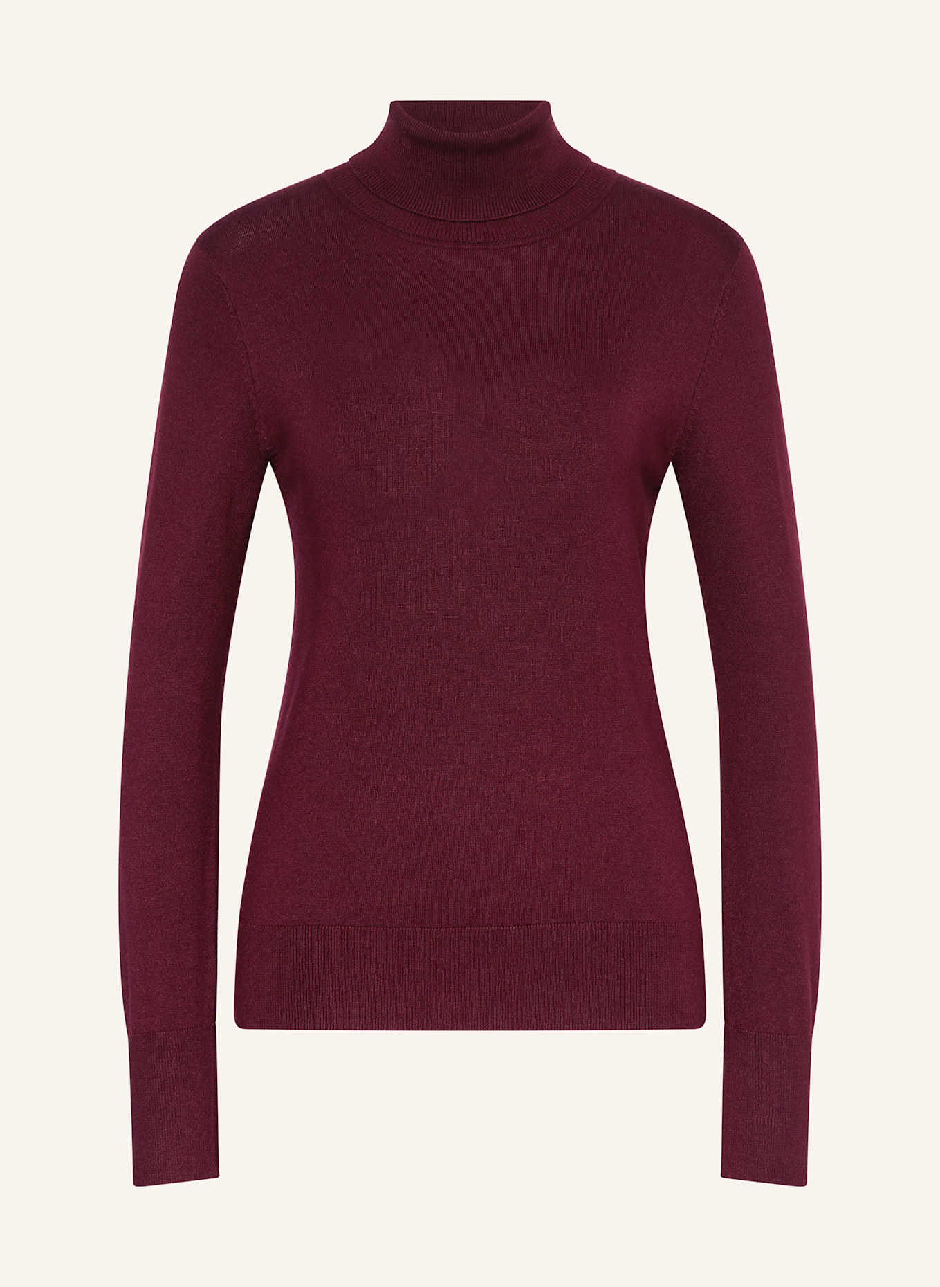 darling harbour Rollkragenpullover: DUNKELROT