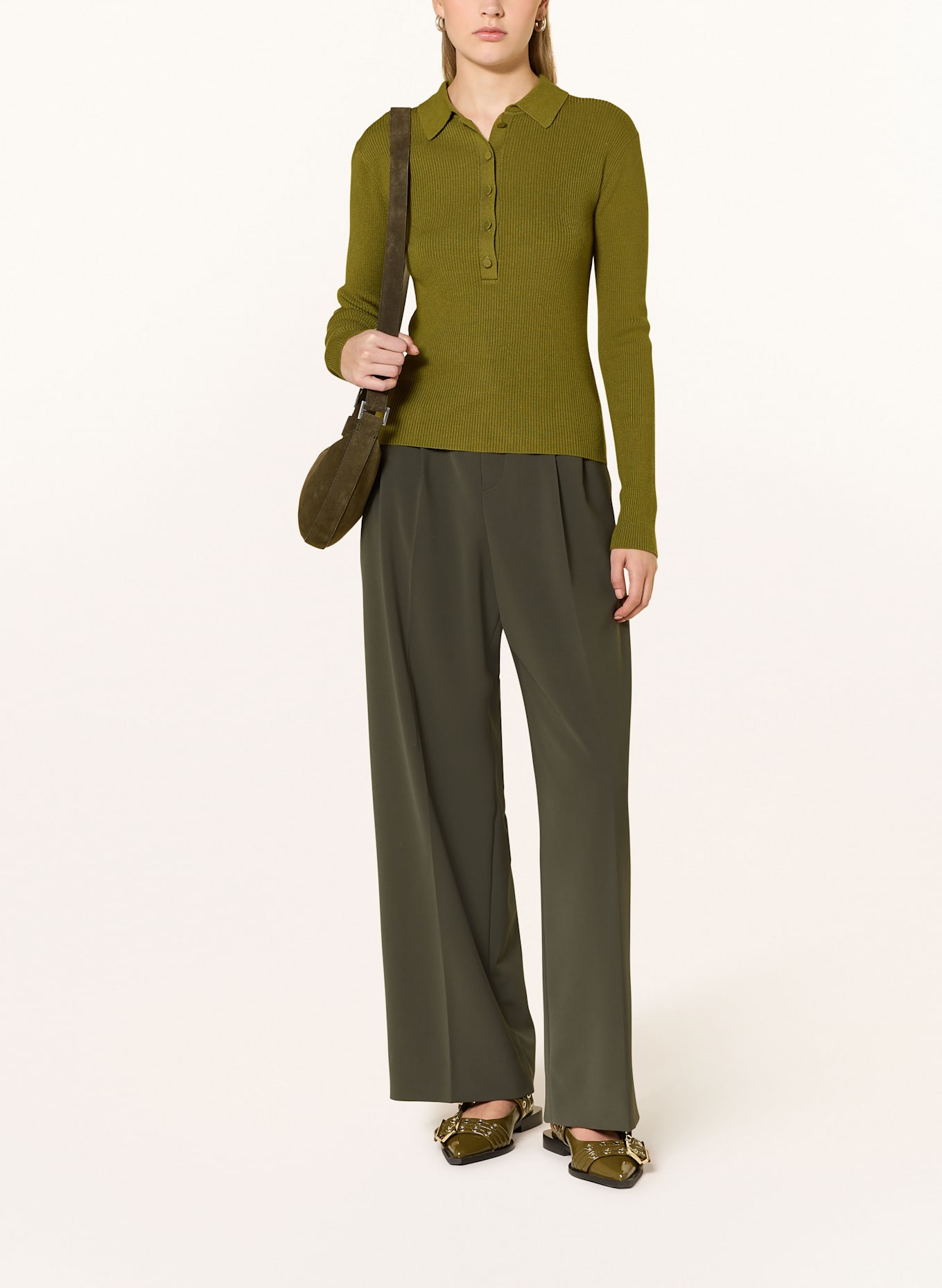 darling harbour Pullover: OLIVE