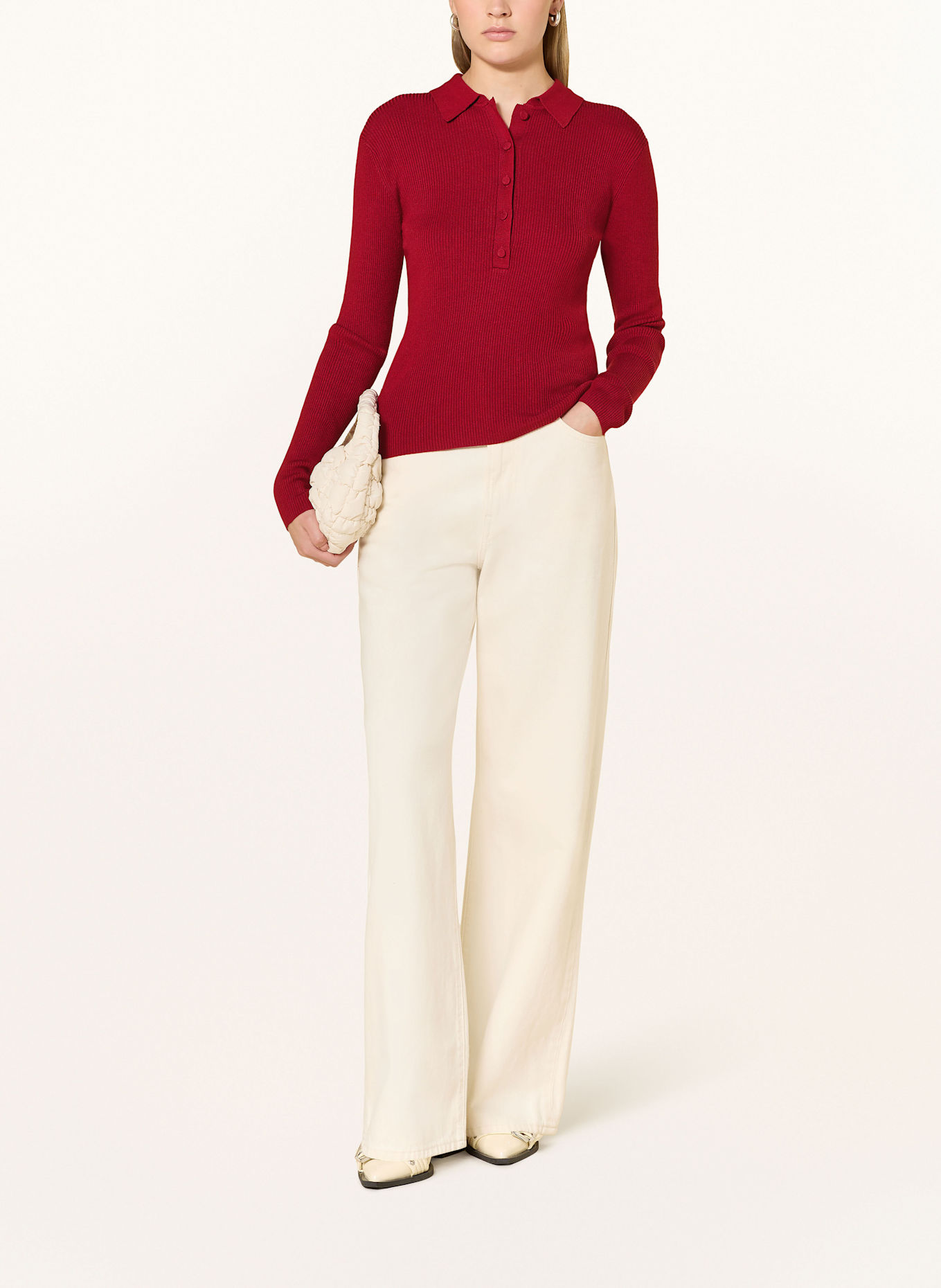 darling harbour Pullover: BRICK RED