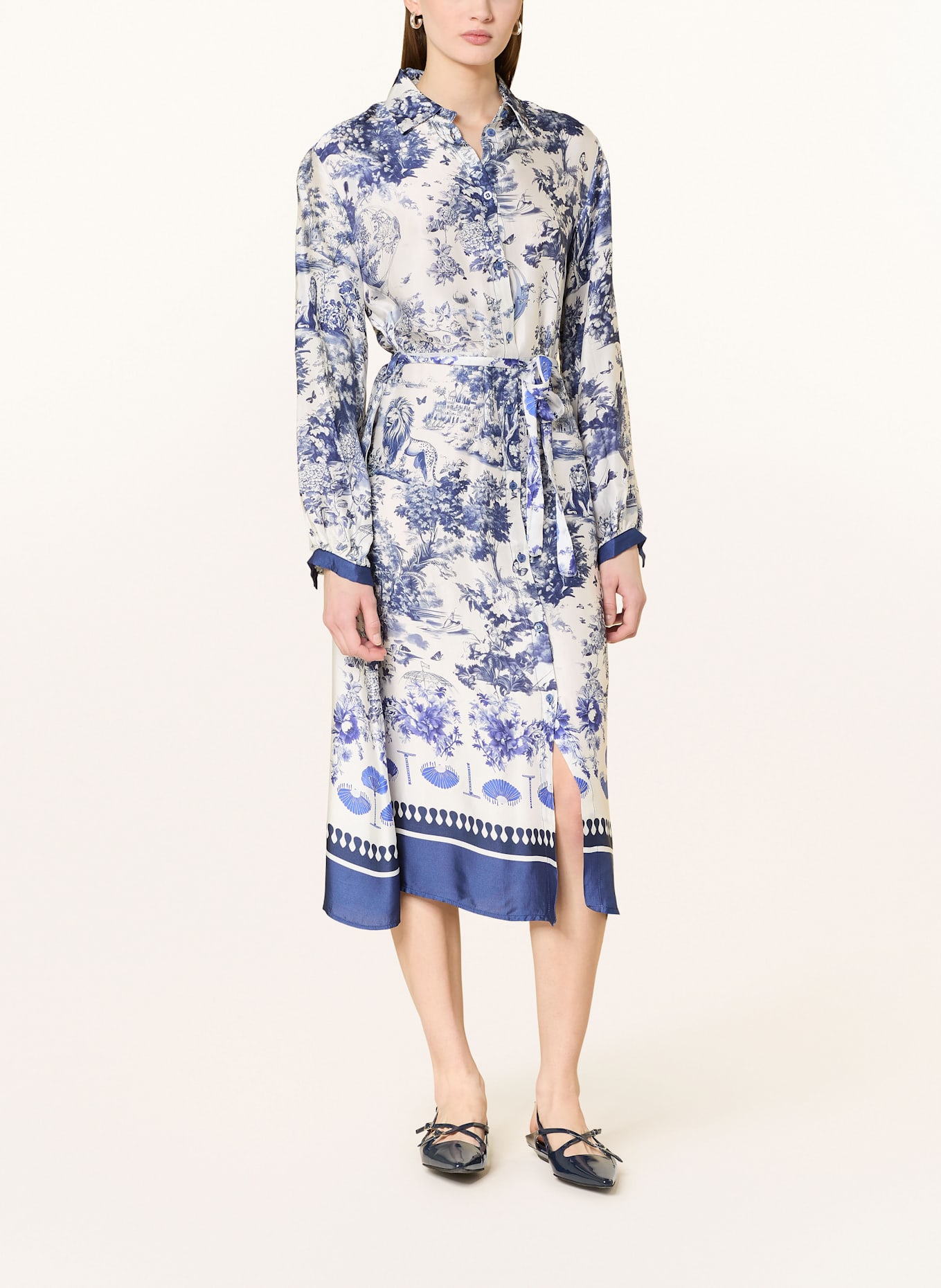 miss goodlife Hemdblusenkragen: DUNKELBLAU/ WEISS/ BLAU