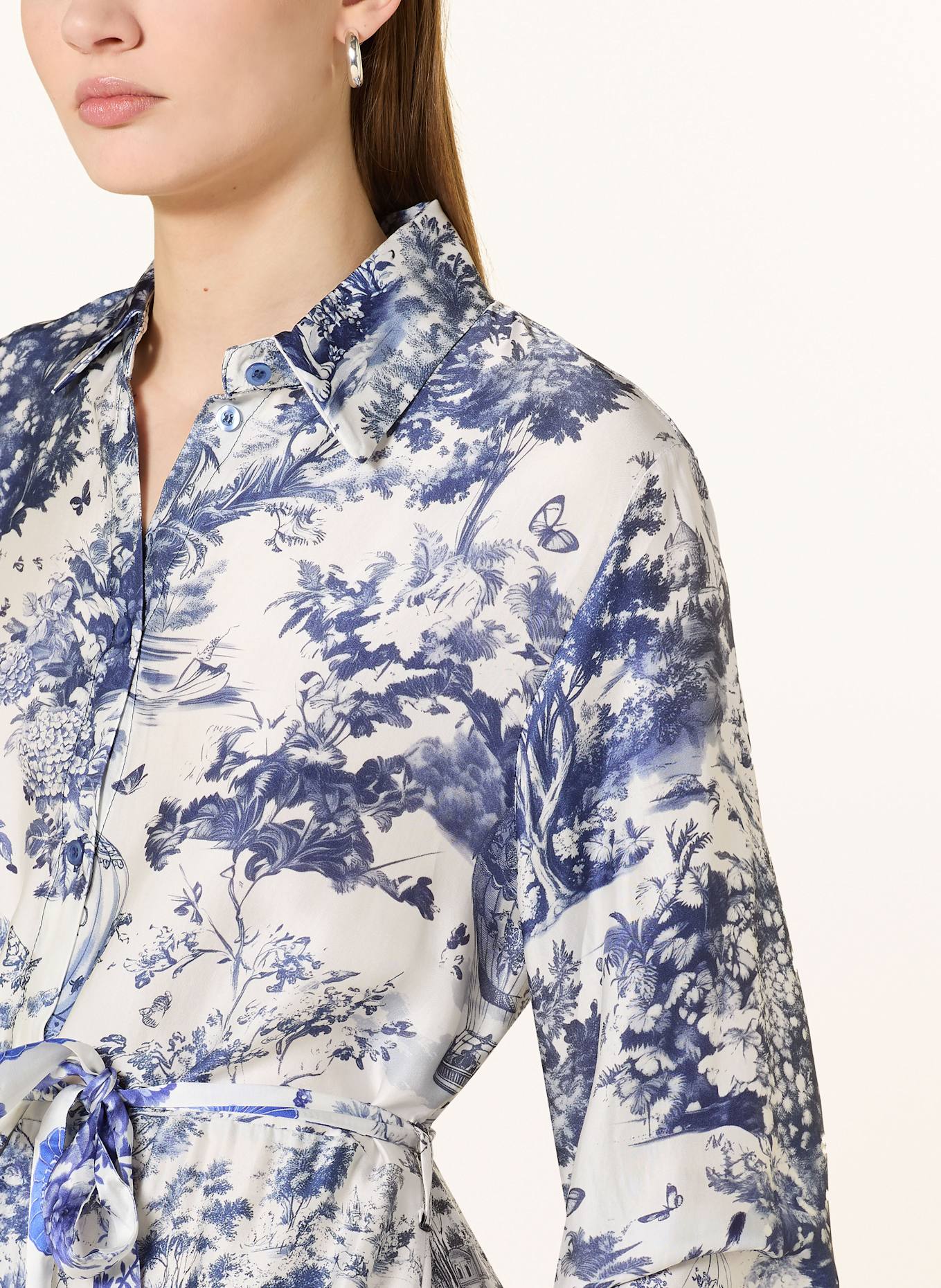miss goodlife Hemdblusenkragen: DUNKELBLAU/ WEISS/ BLAU