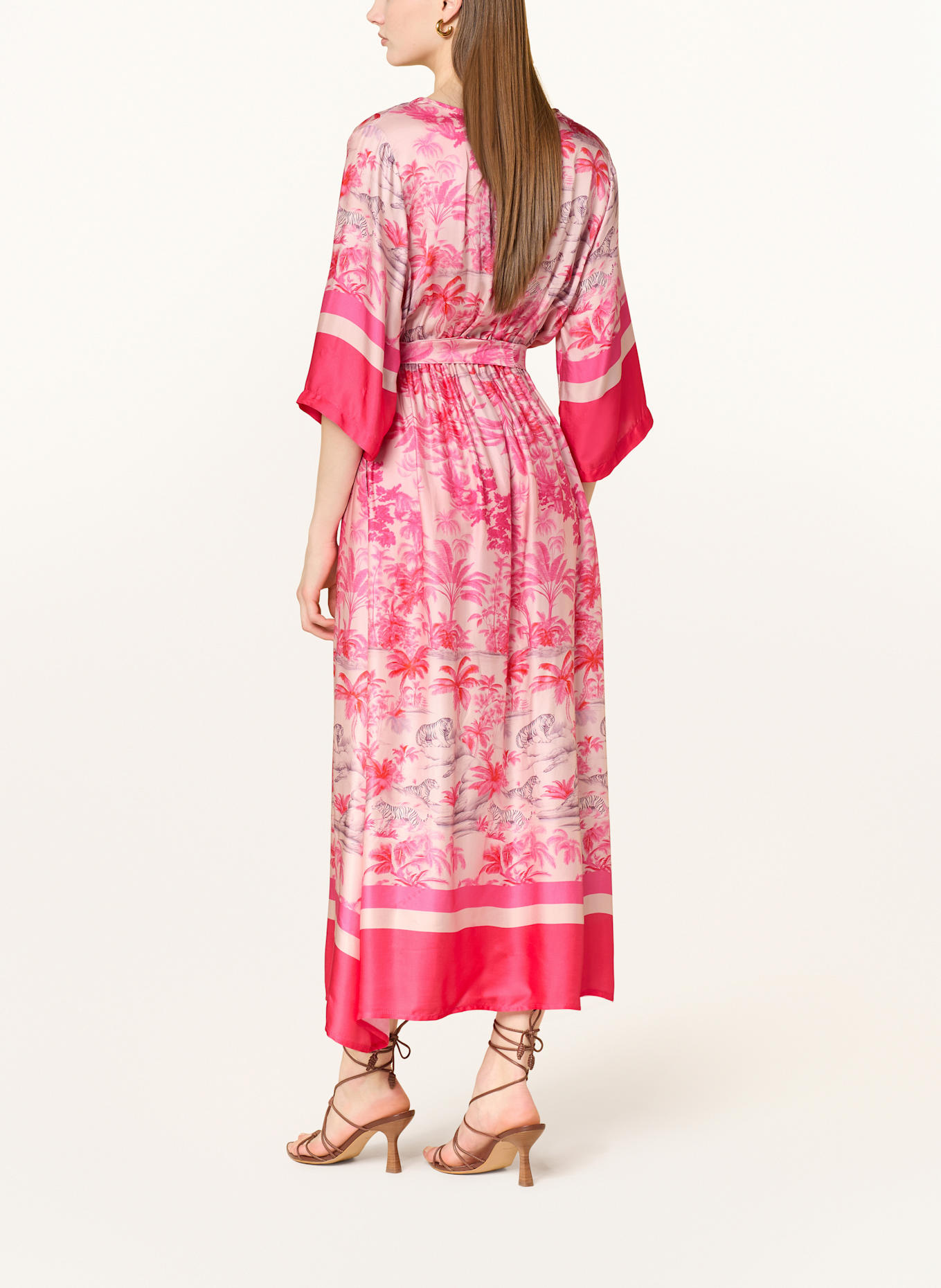miss goodlife Kleid: PINK/ CREME/ BRAUN