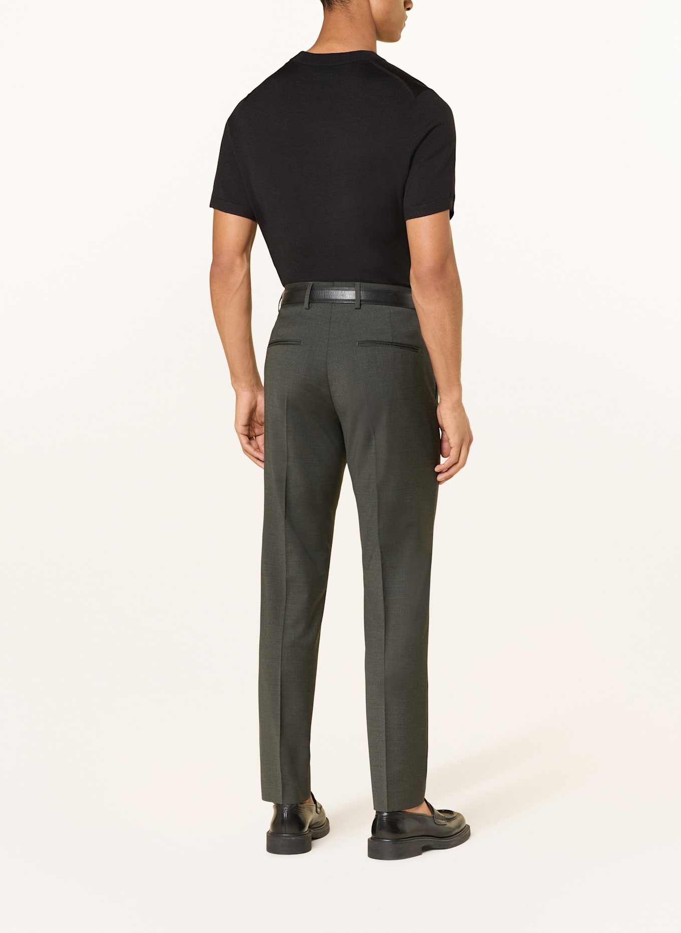 TIGER OF SWEDEN Anzughose TENUTAS Slim Fit: 4CC Olive Extreme