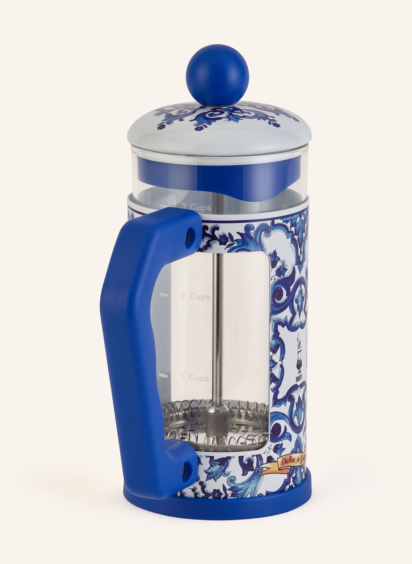 DOLCE & GABBANA CASA Kaffeebereiter: BLAU / WEISS