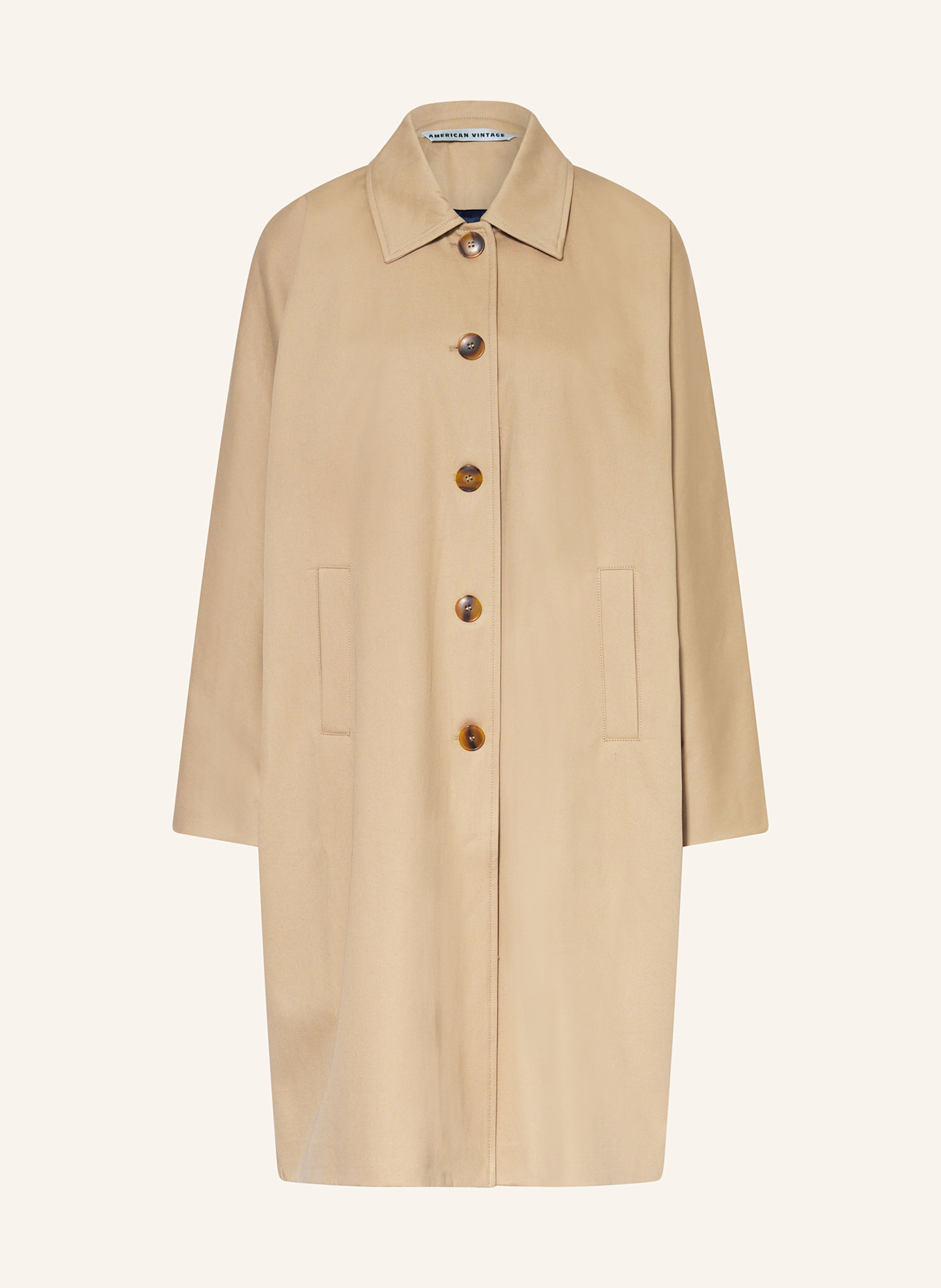 American Vintage Trenchcoat GOZZY: BEIGE