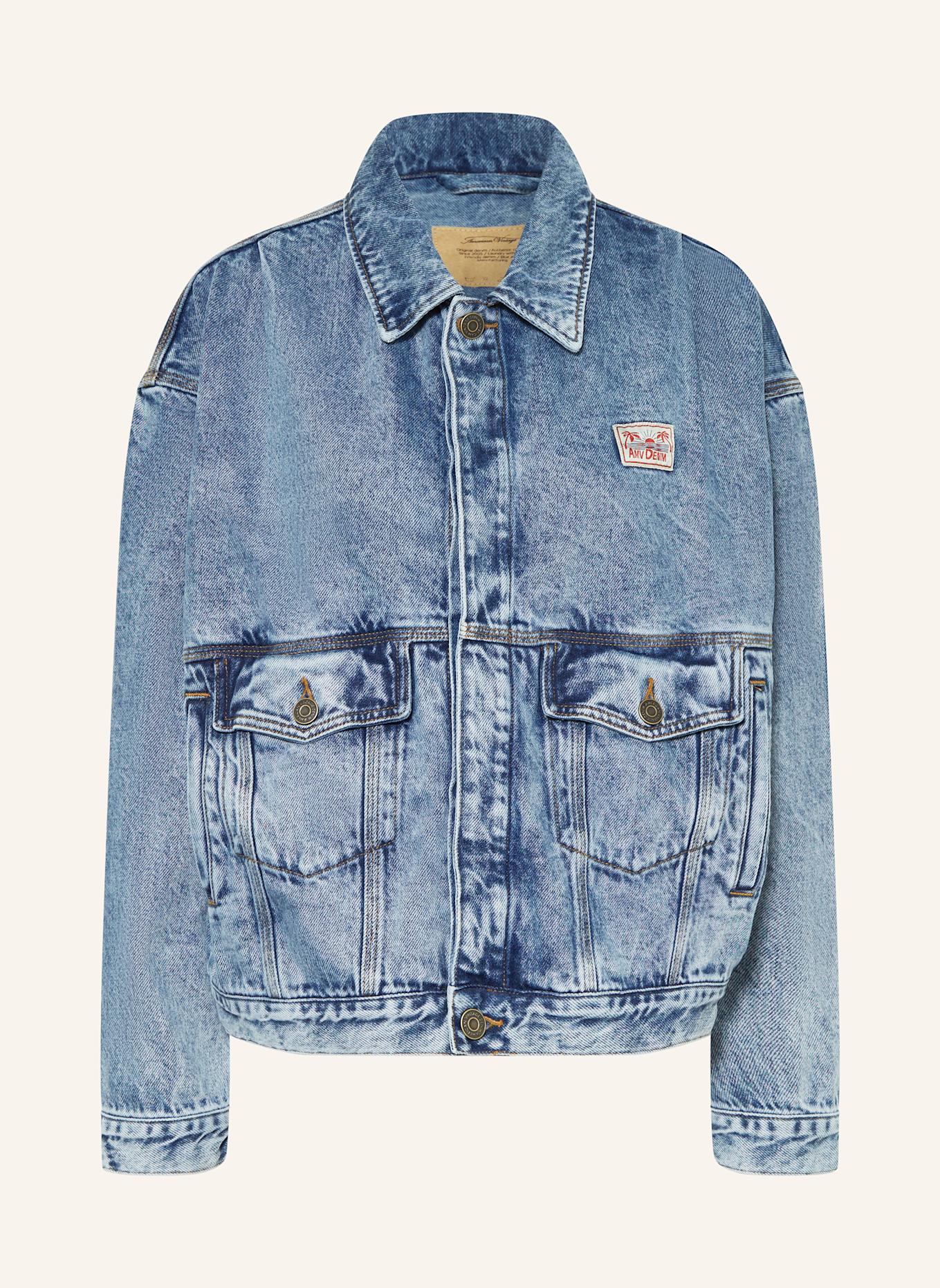 American Vintage Jeansjacke JOYBIRD: DUNKELBLAU