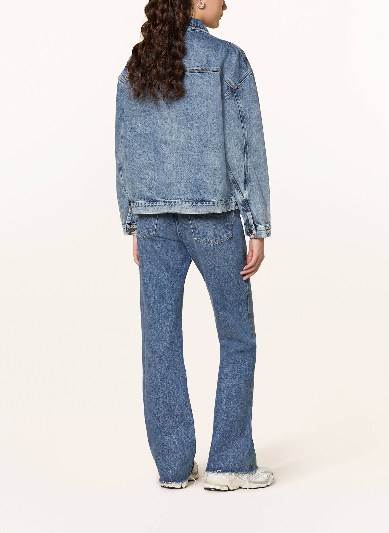 American Vintage Jeansjacke JOYBIRD: DUNKELBLAU