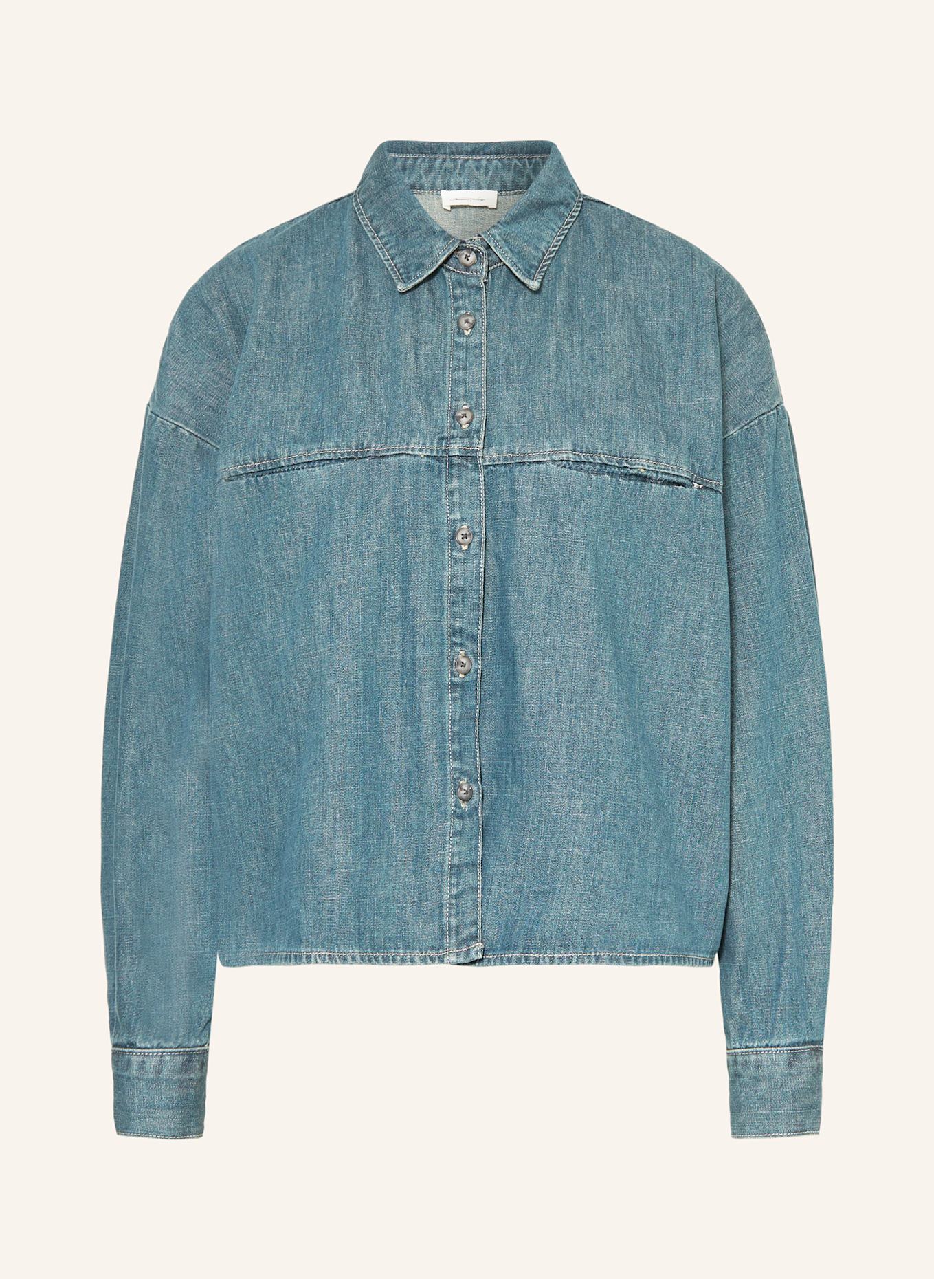 American Vintage Jeansbluse OZYR: BLAU