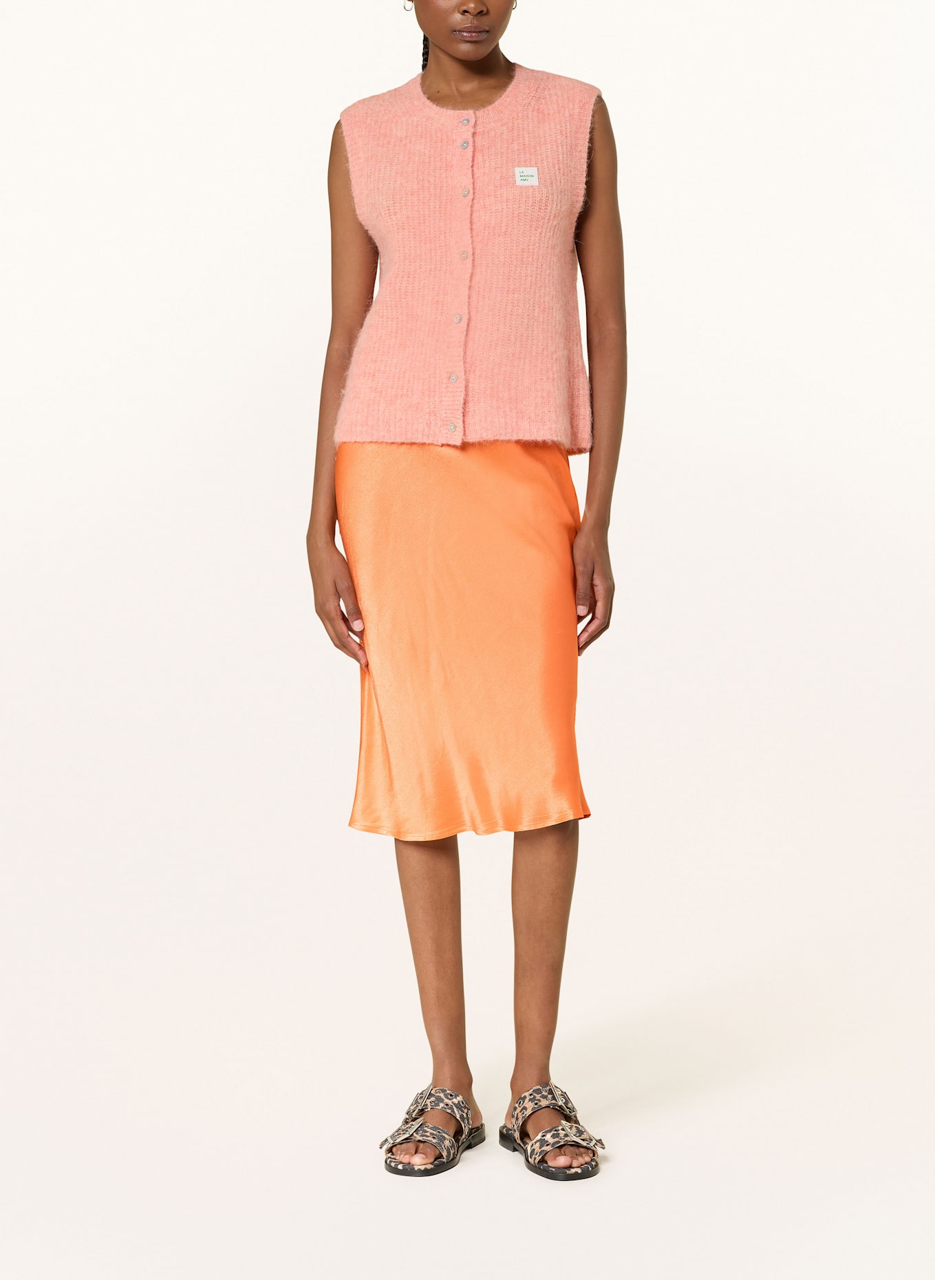 American Vintage Satinrock VOOGY: ORANGE