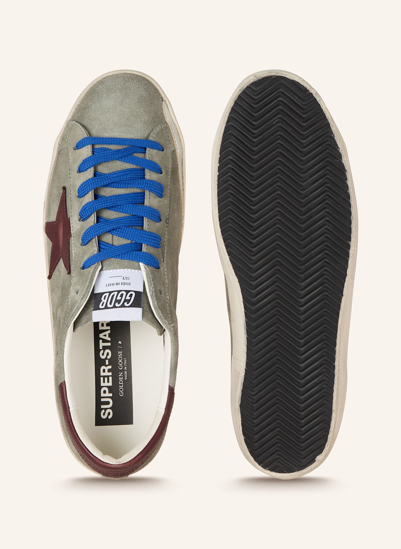 GOLDEN GOOSE Sneaker SUPER-STAR: KHAKI