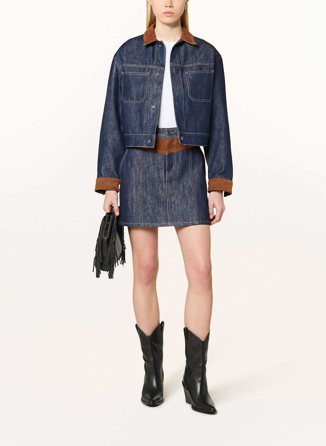 LIU JO Kurtka jeansowa: GRANATOWY