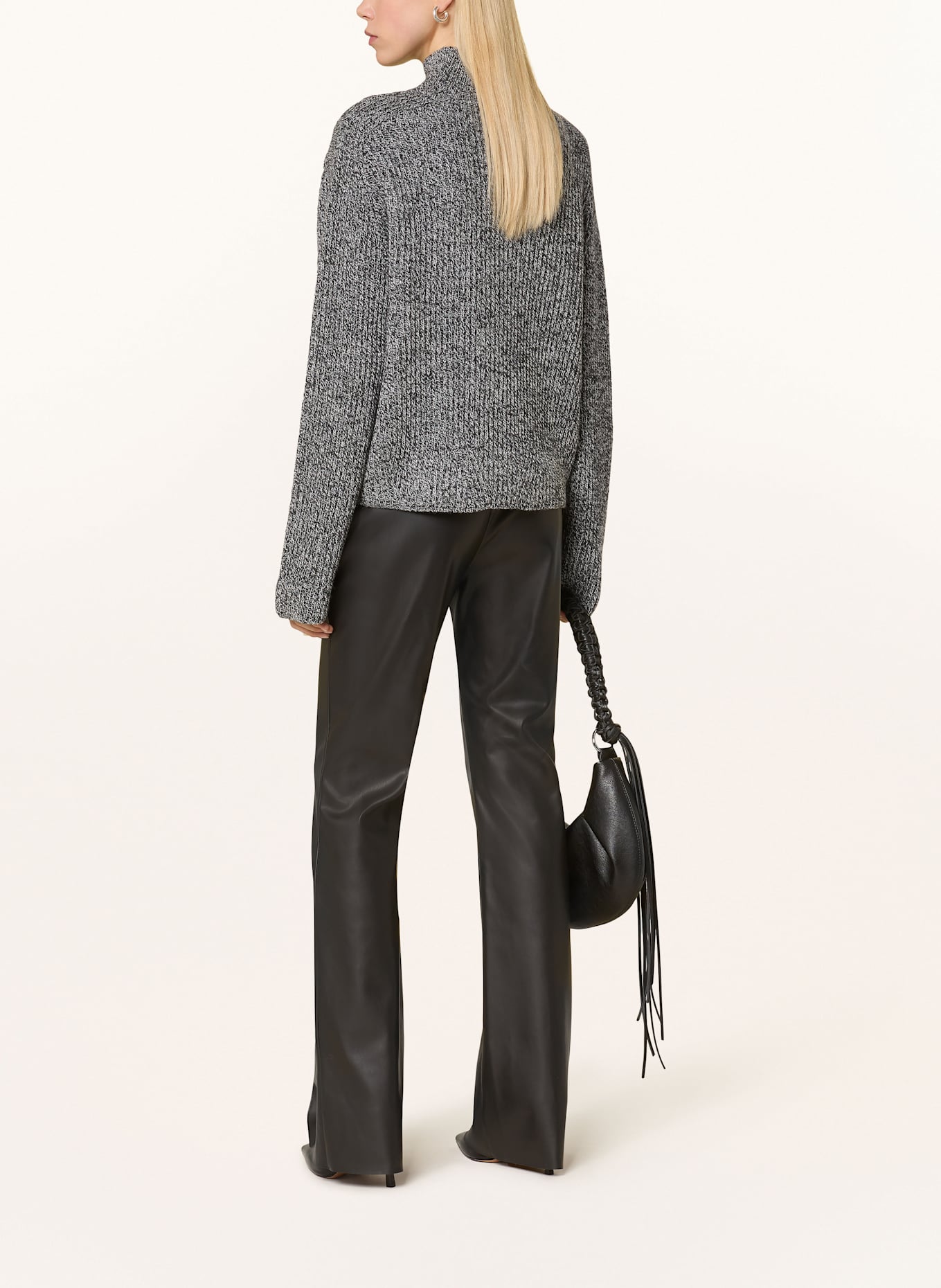 LIU JO Pullover: SCHWARZ / WEISS