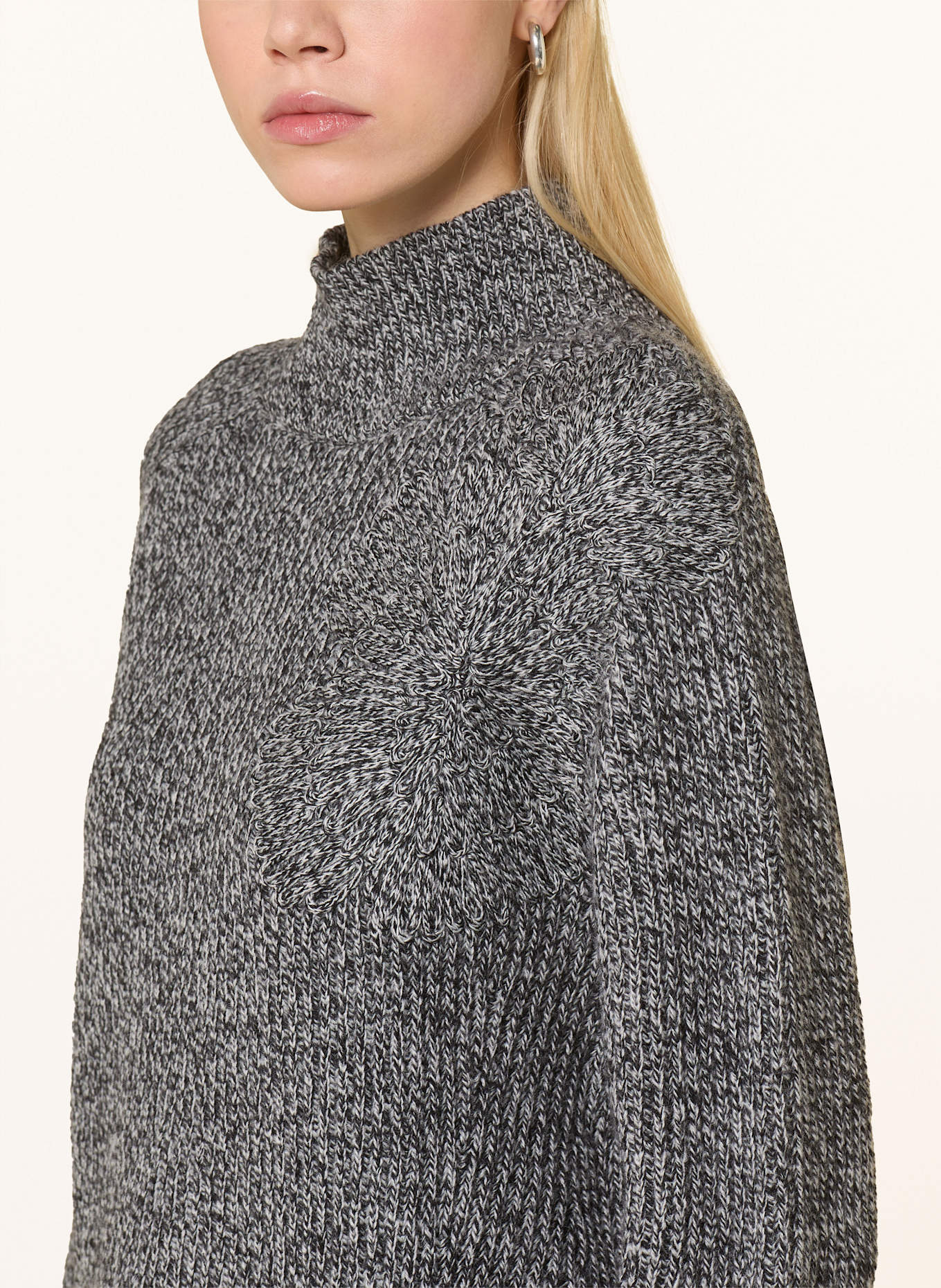 LIU JO Pullover: SCHWARZ / WEISS