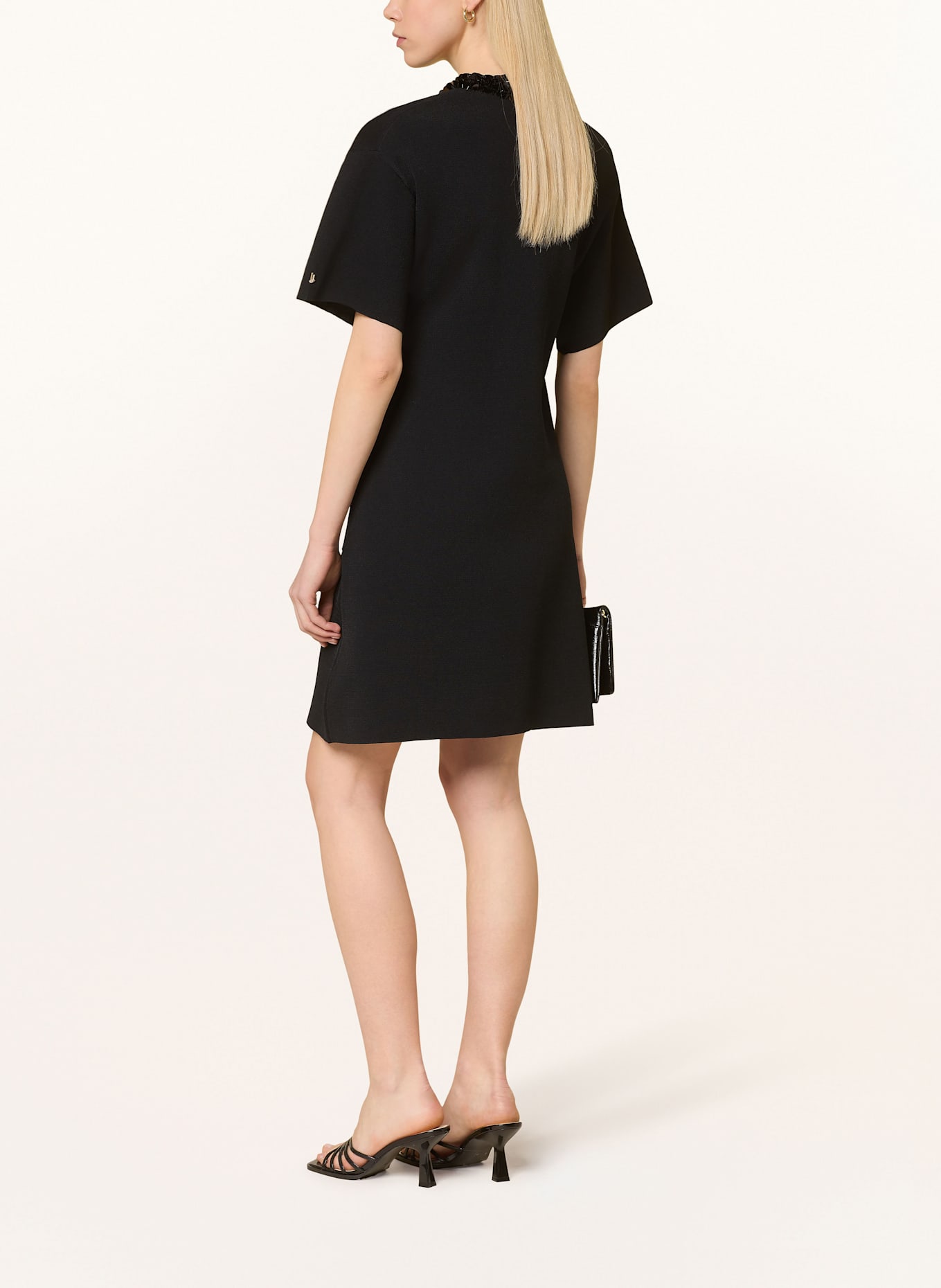 LIU JO Strickkleid: SCHWARZ
