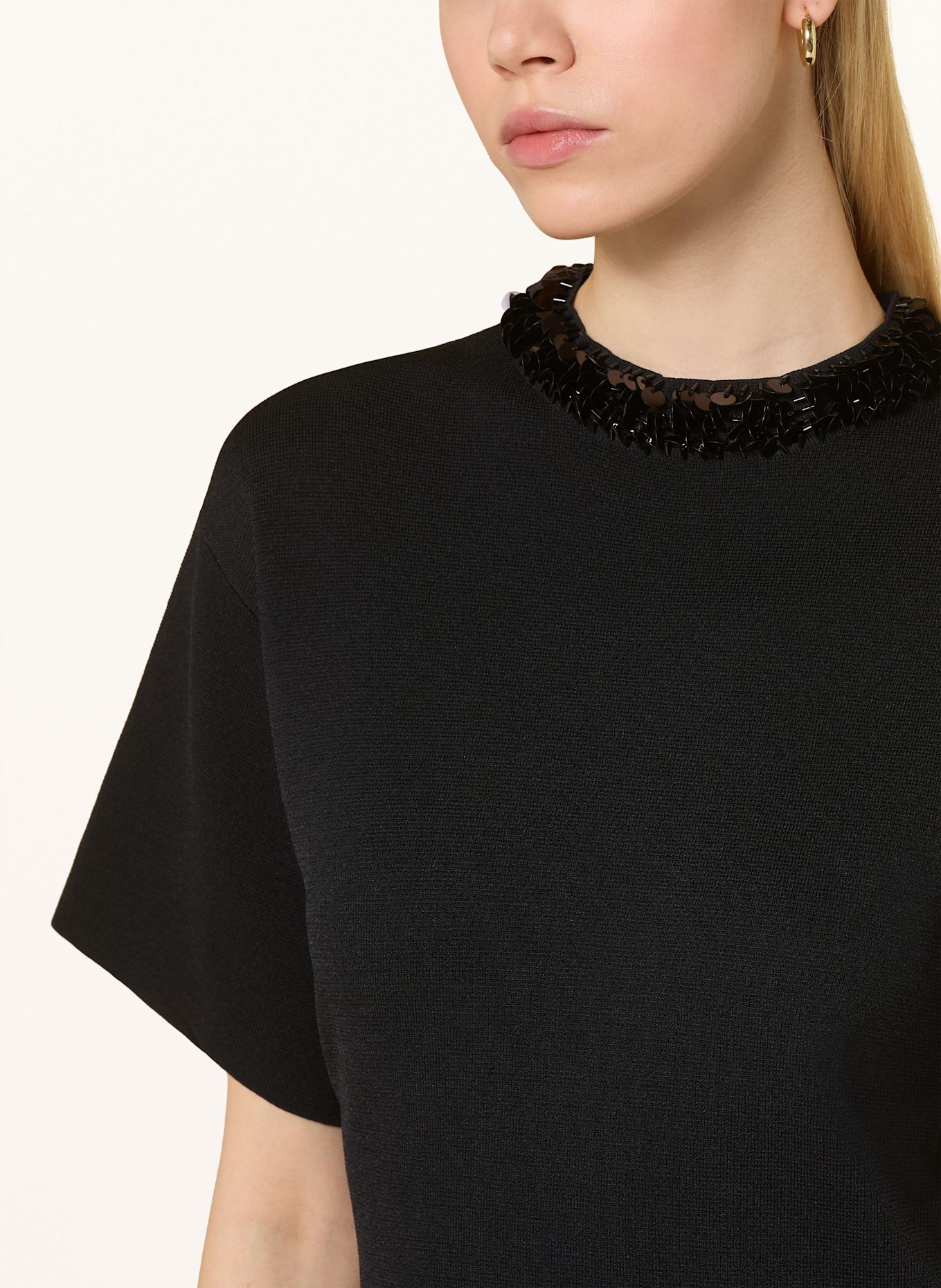 LIU JO Strickkleid: SCHWARZ