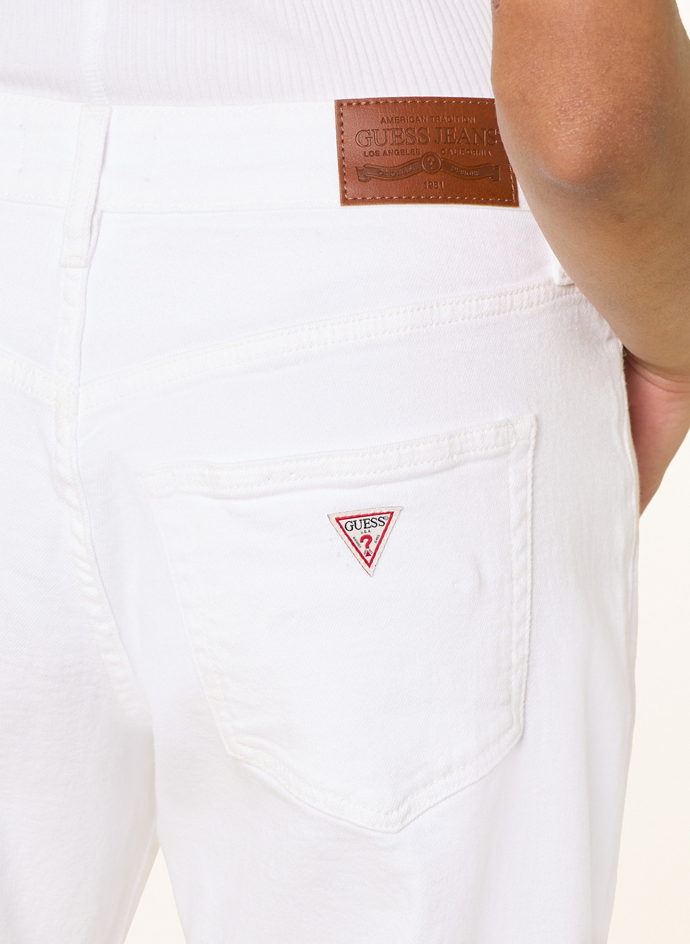 GUESS JEANS Pochette per cosmetici GUESS PWEIMI P1473 LIL: large men s wallet guess certosa slg smcert lea24 blu