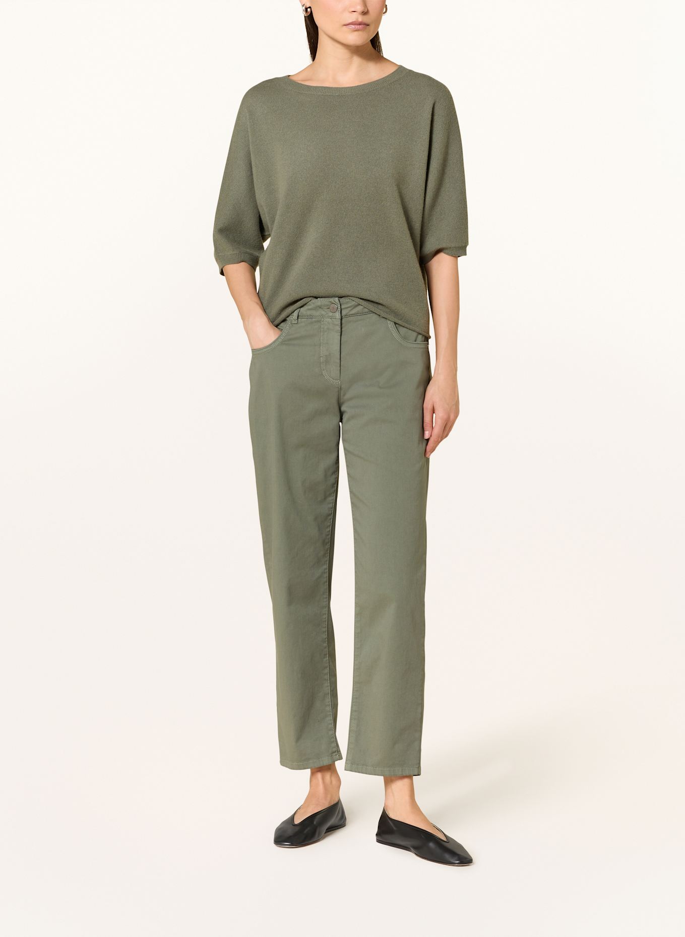 LUISA CERANO Pullover: KHAKI